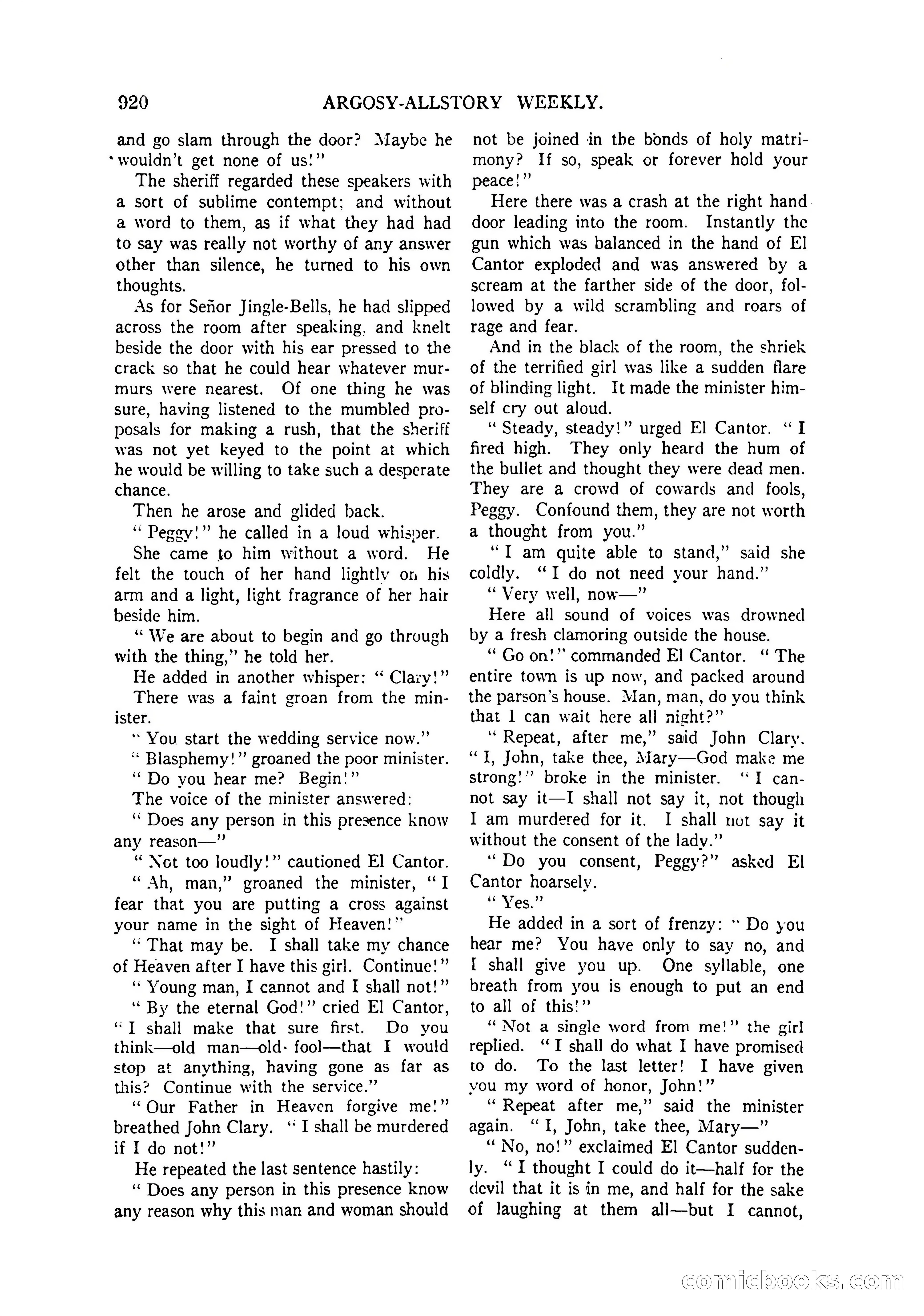 Argosy All-Story Weekly, April 4, 1925 — page 130 of 182