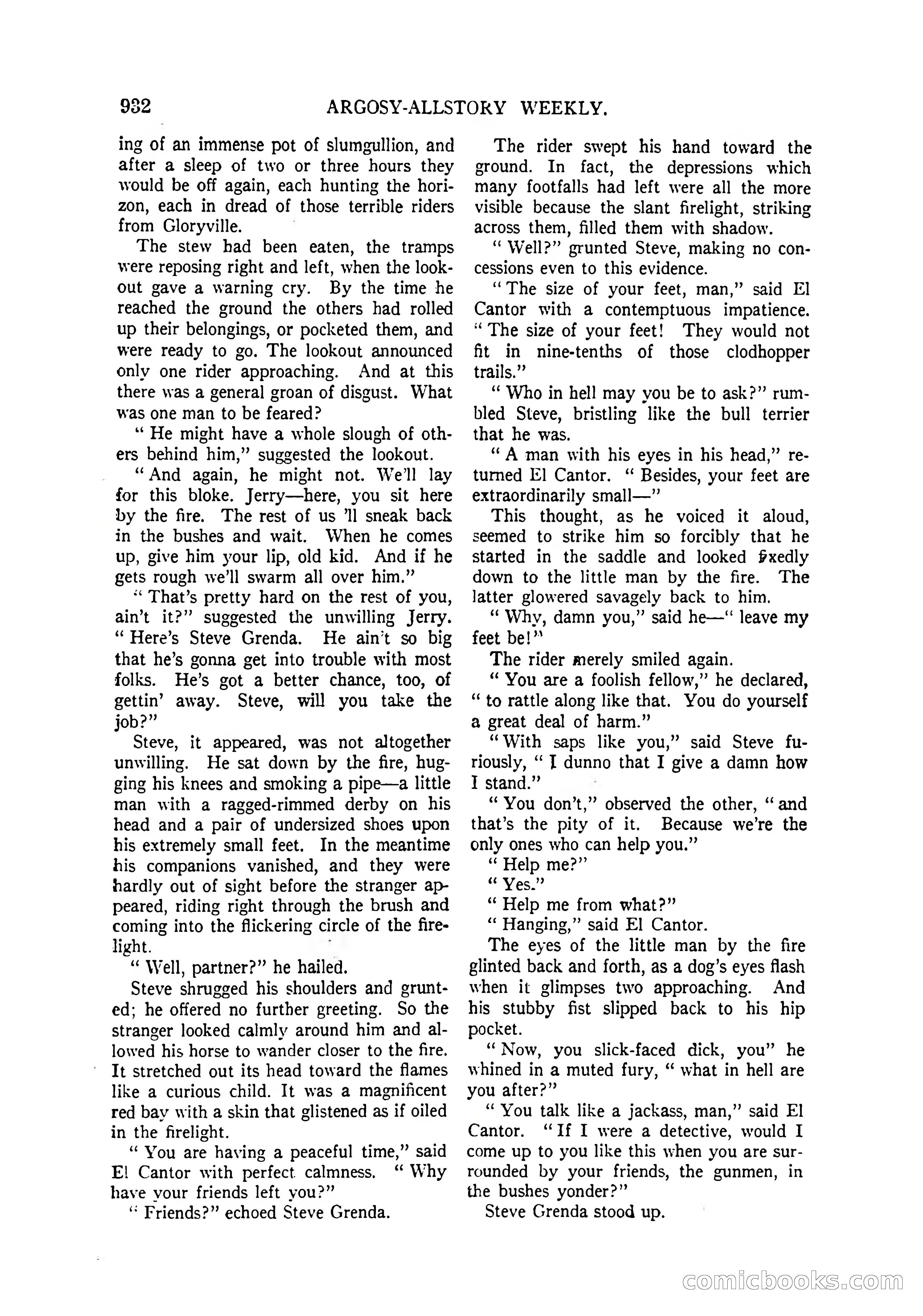 Argosy All-Story Weekly, April 4, 1925 — page 142 of 182