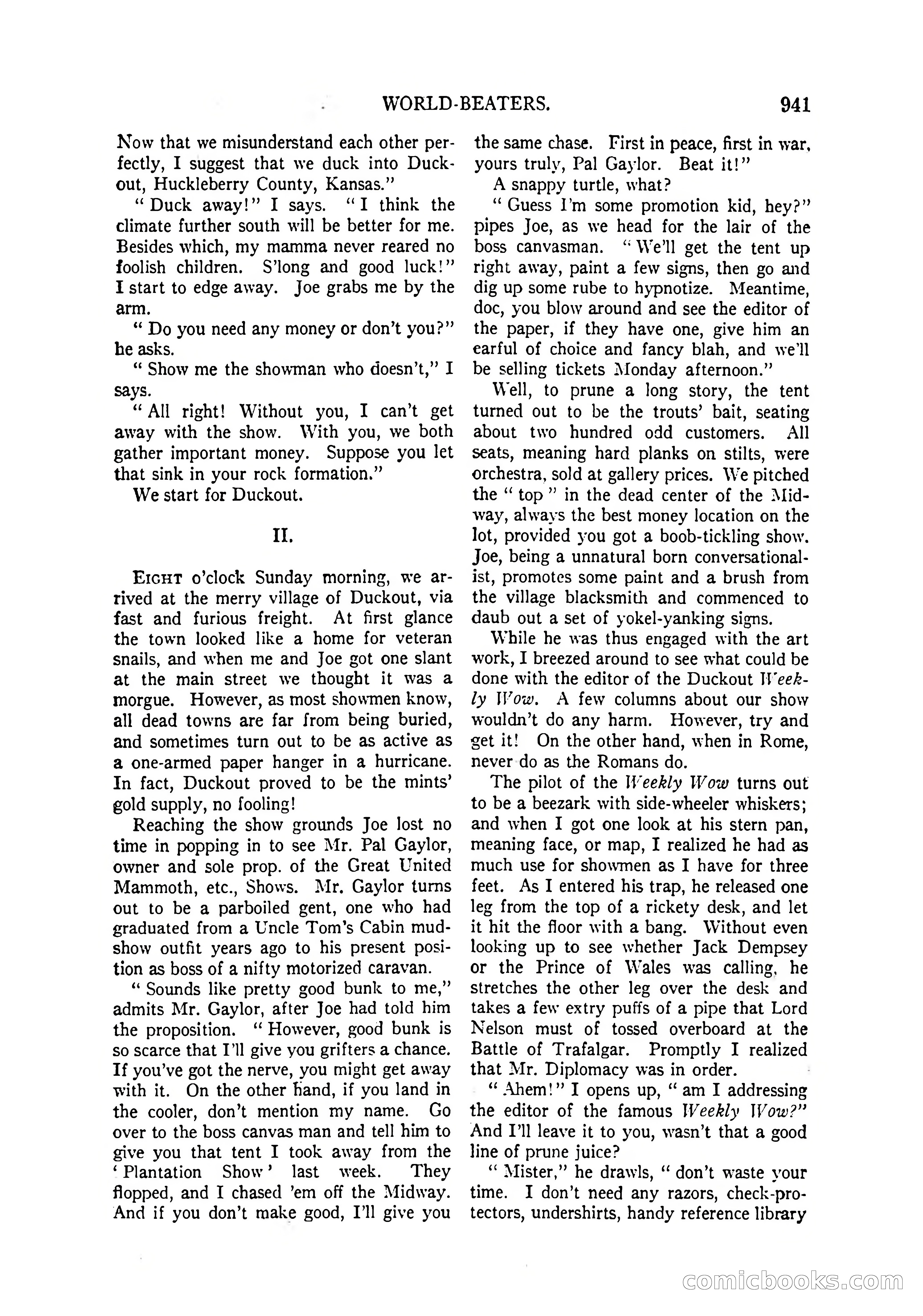 Argosy All-Story Weekly, April 4, 1925 — page 151 of 182