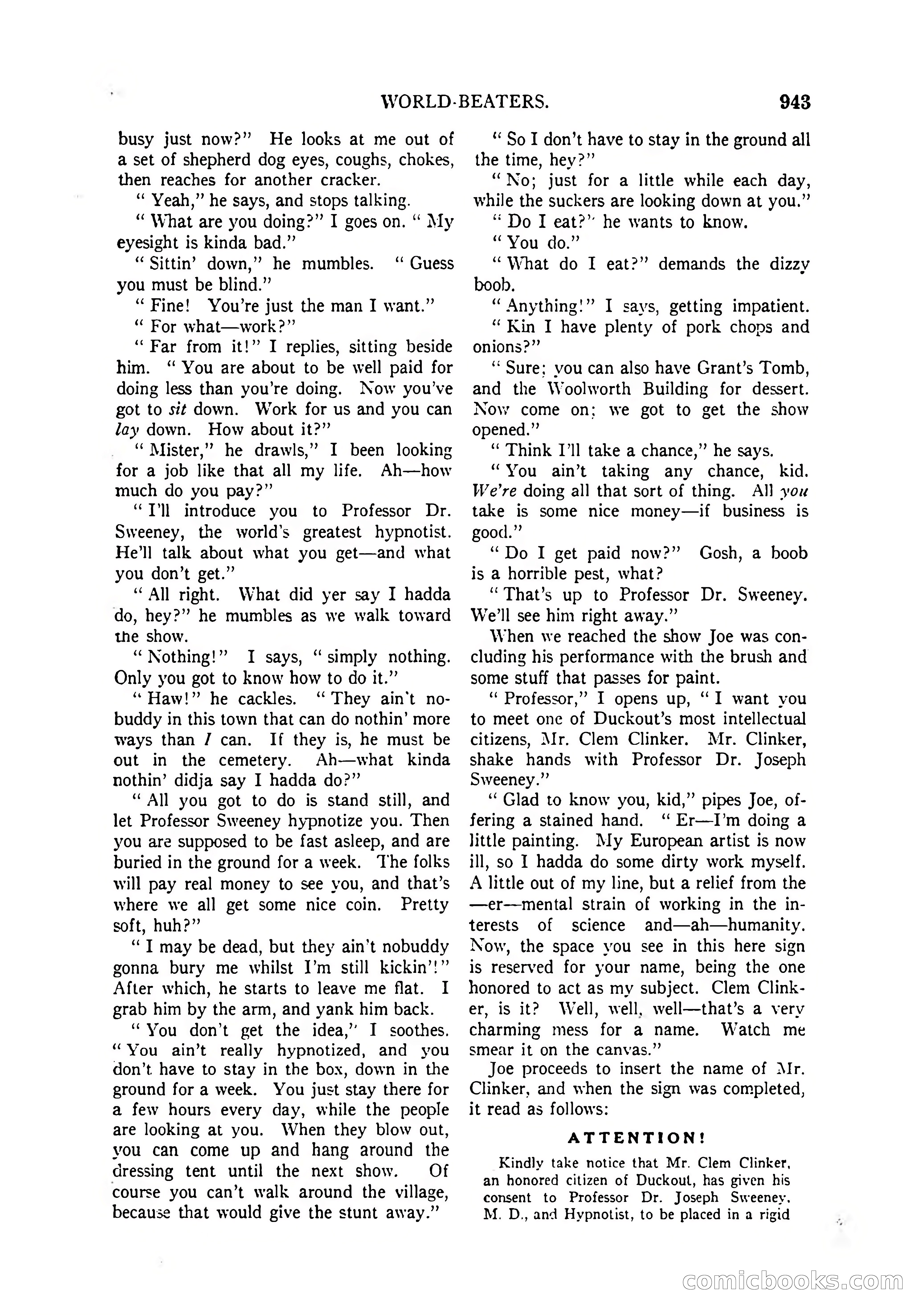 Argosy All-Story Weekly, April 4, 1925 — page 153 of 182