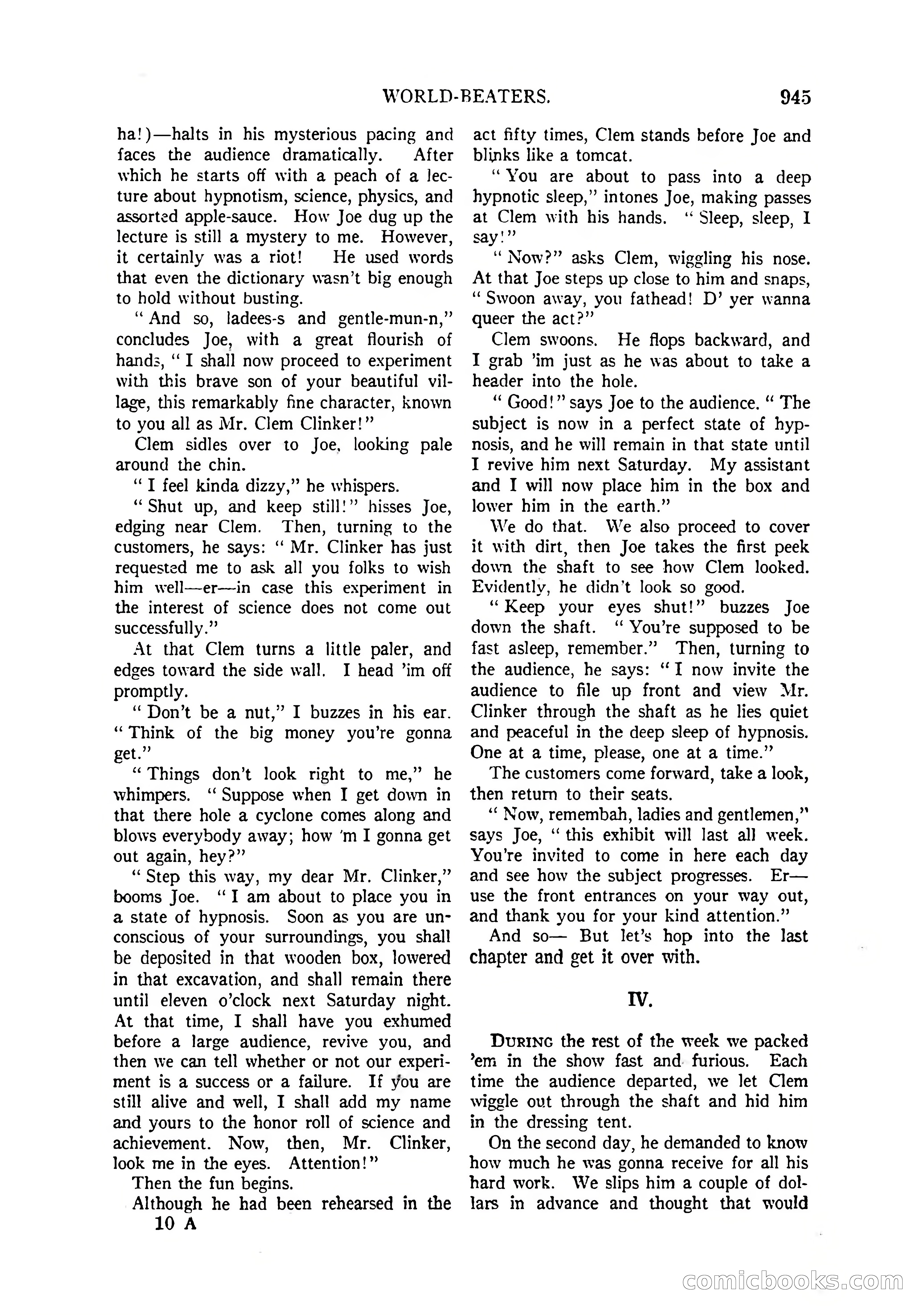 Argosy All-Story Weekly, April 4, 1925 — page 155 of 182