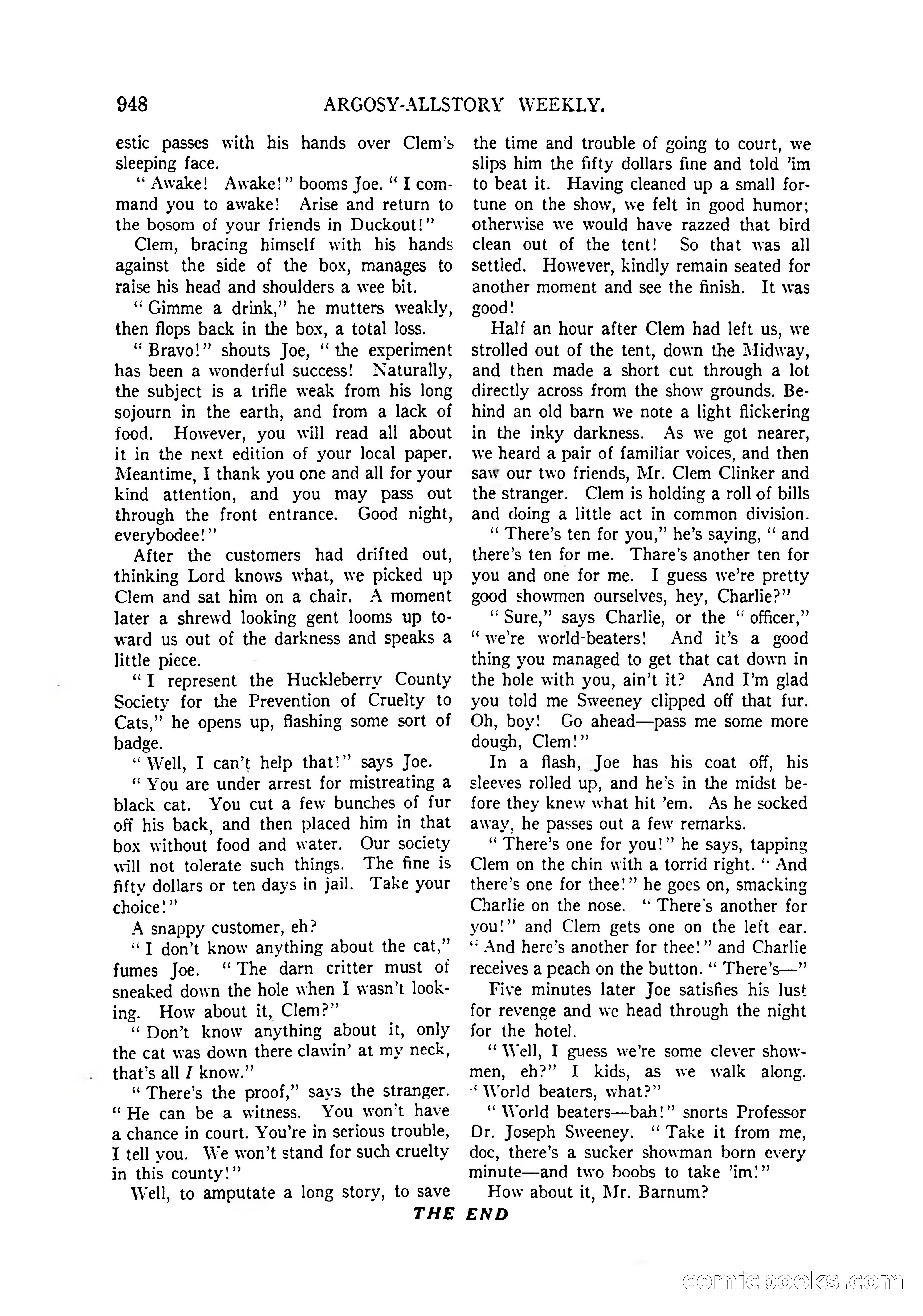 Argosy All-Story Weekly, April 4, 1925 — page 158 of 182