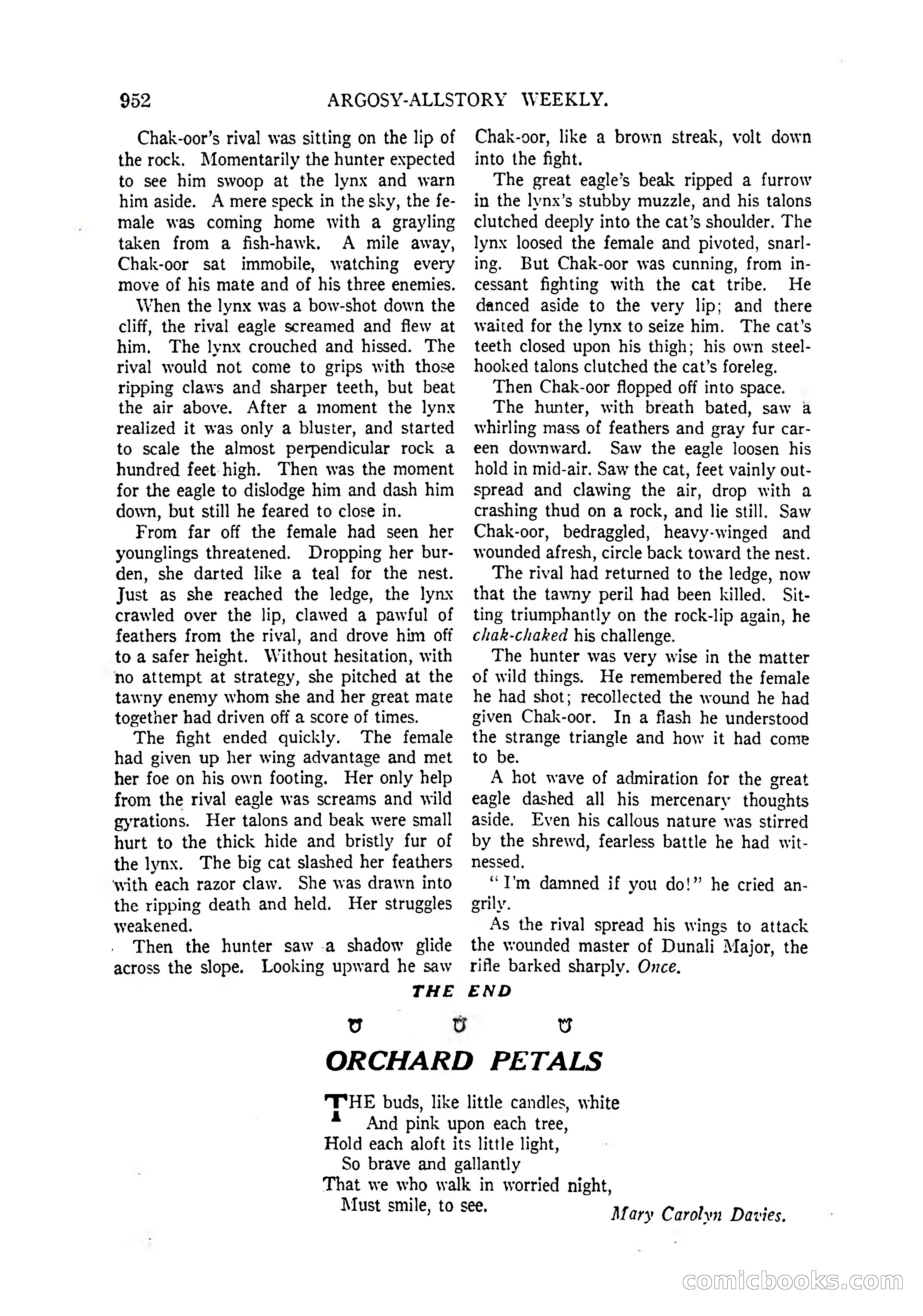 Argosy All-Story Weekly, April 4, 1925 — page 162 of 182