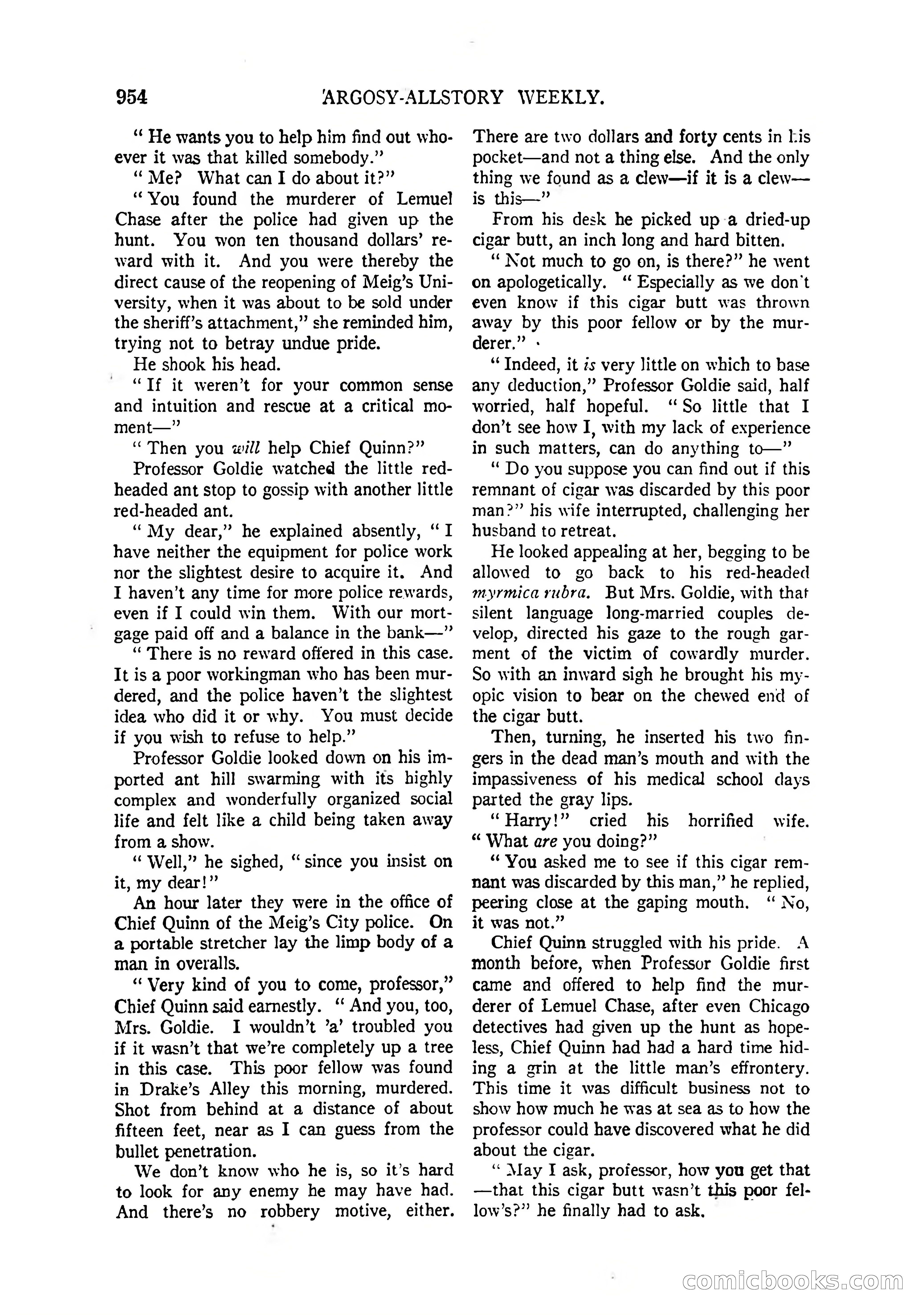 Argosy All-Story Weekly, April 4, 1925 — page 164 of 182