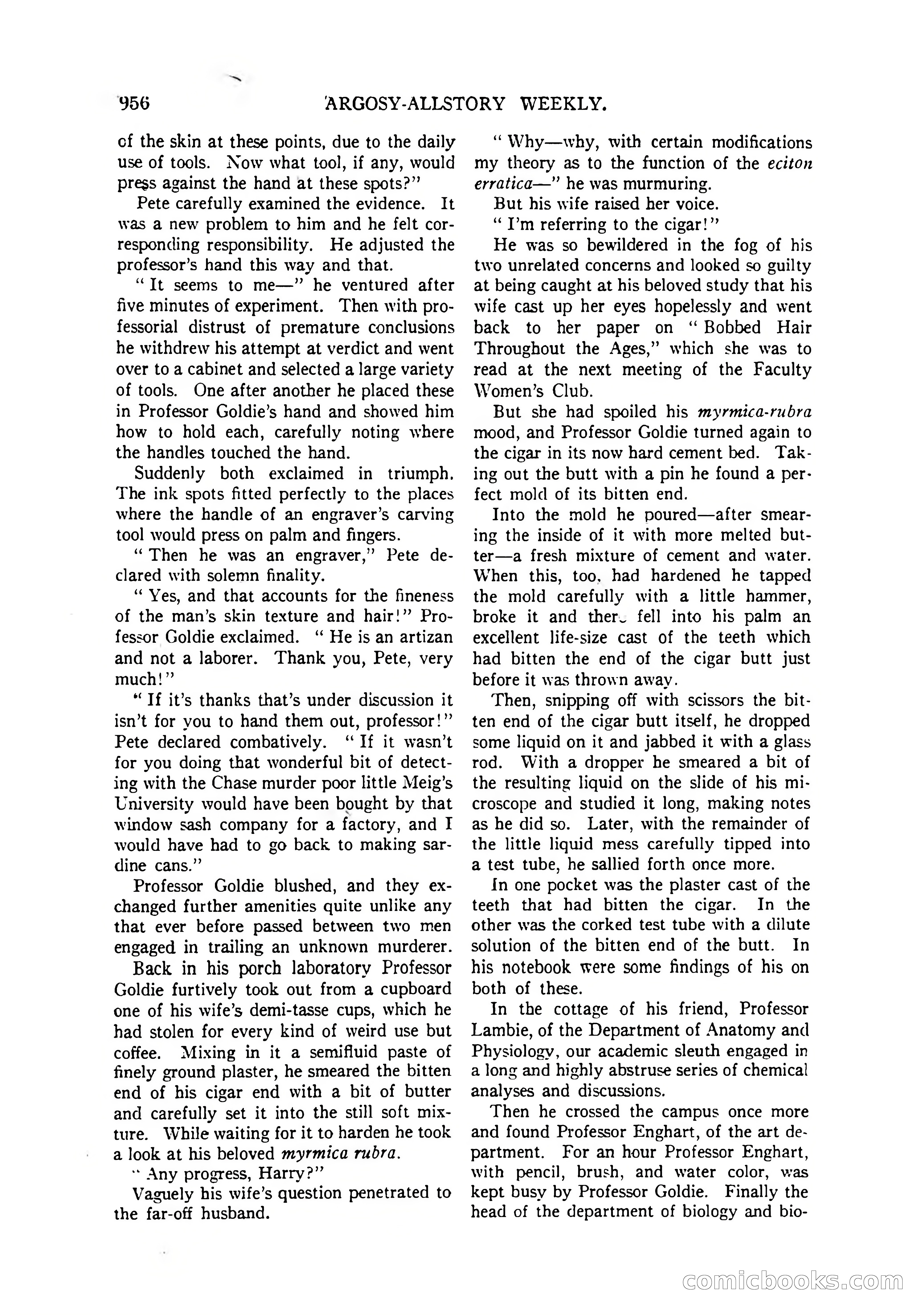 Argosy All-Story Weekly, April 4, 1925 — page 166 of 182