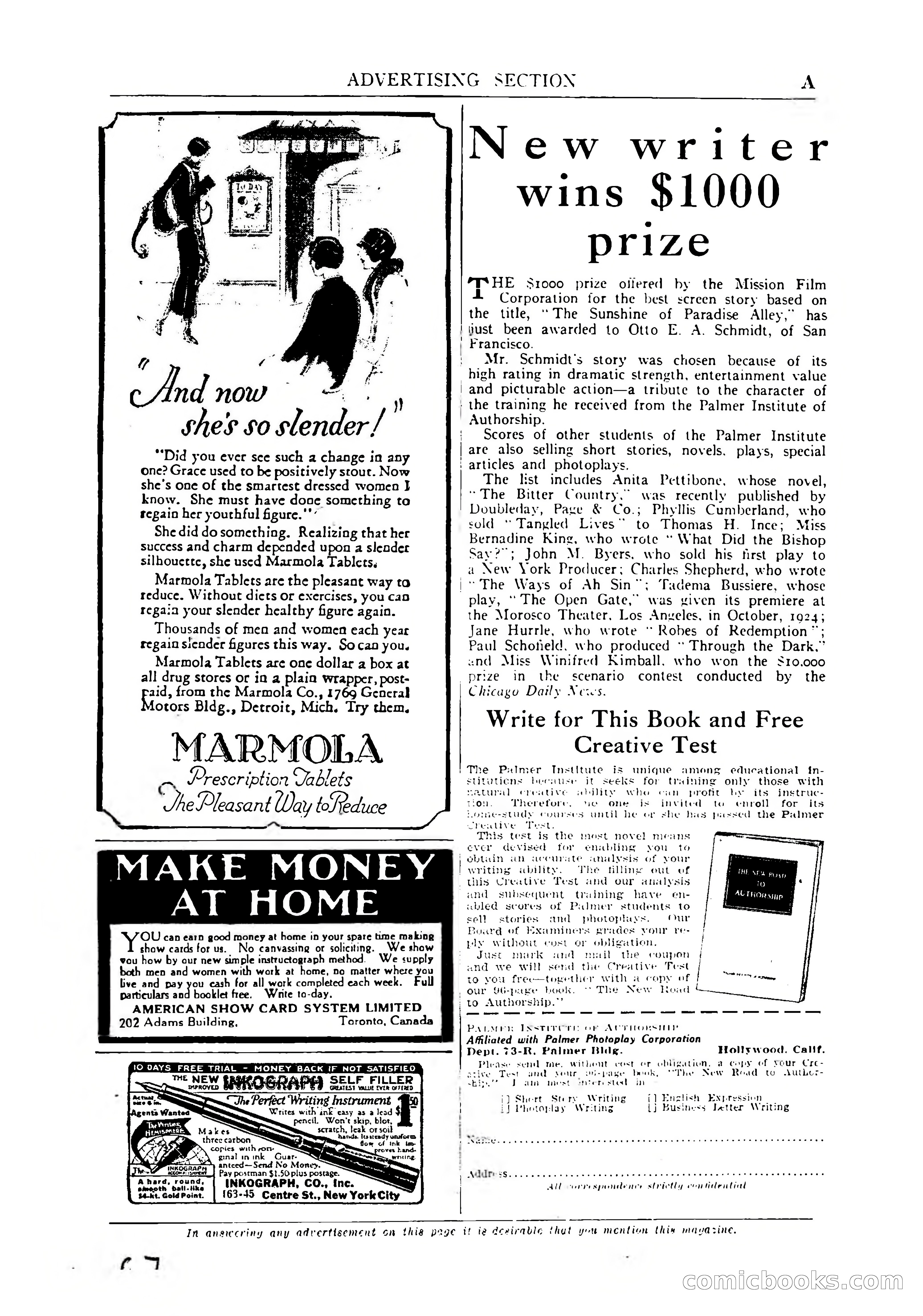 Argosy All-Story Weekly, April 4, 1925 — page 177 of 182
