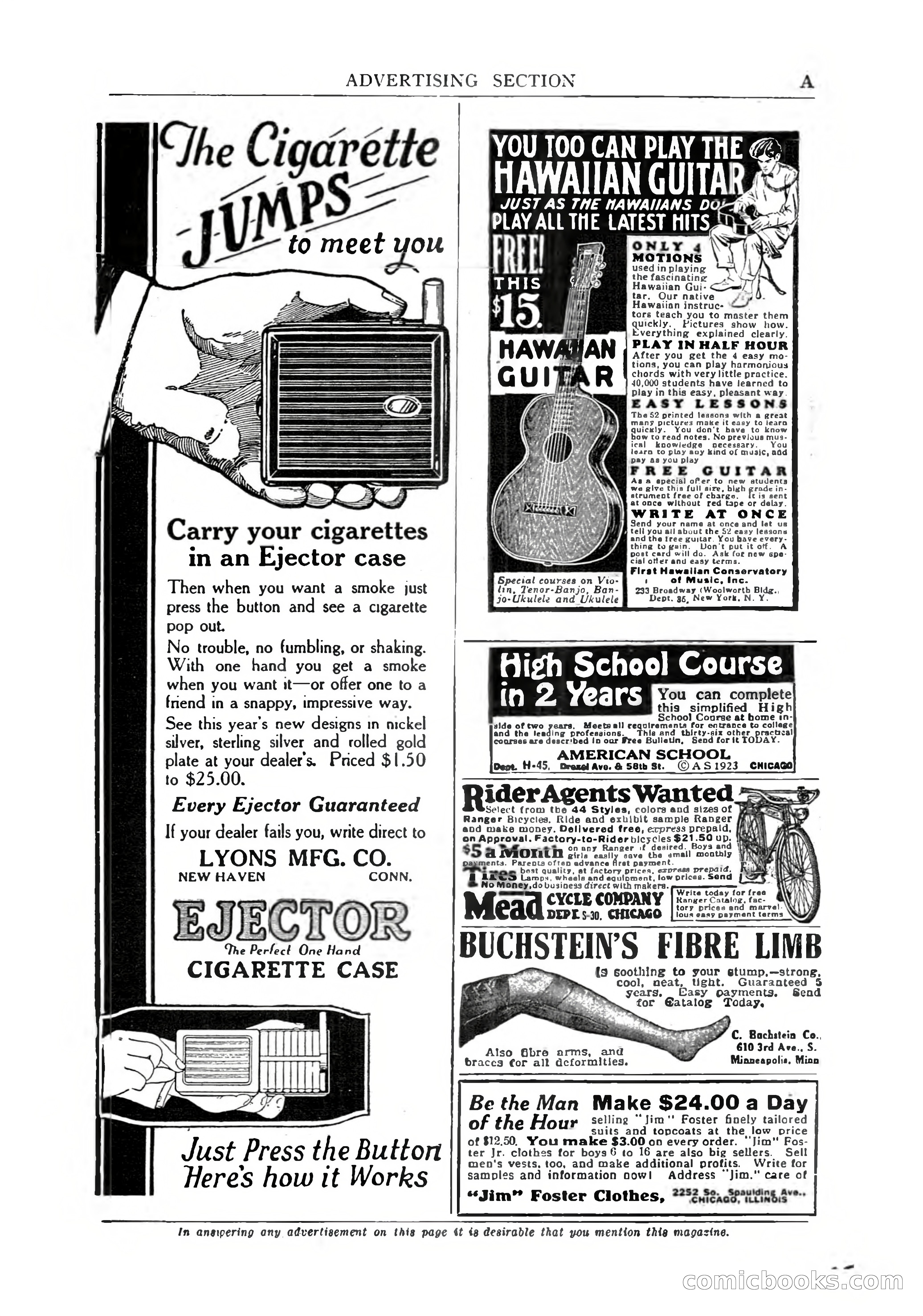 Argosy All-Story Weekly, April 4, 1925 — page 178 of 182