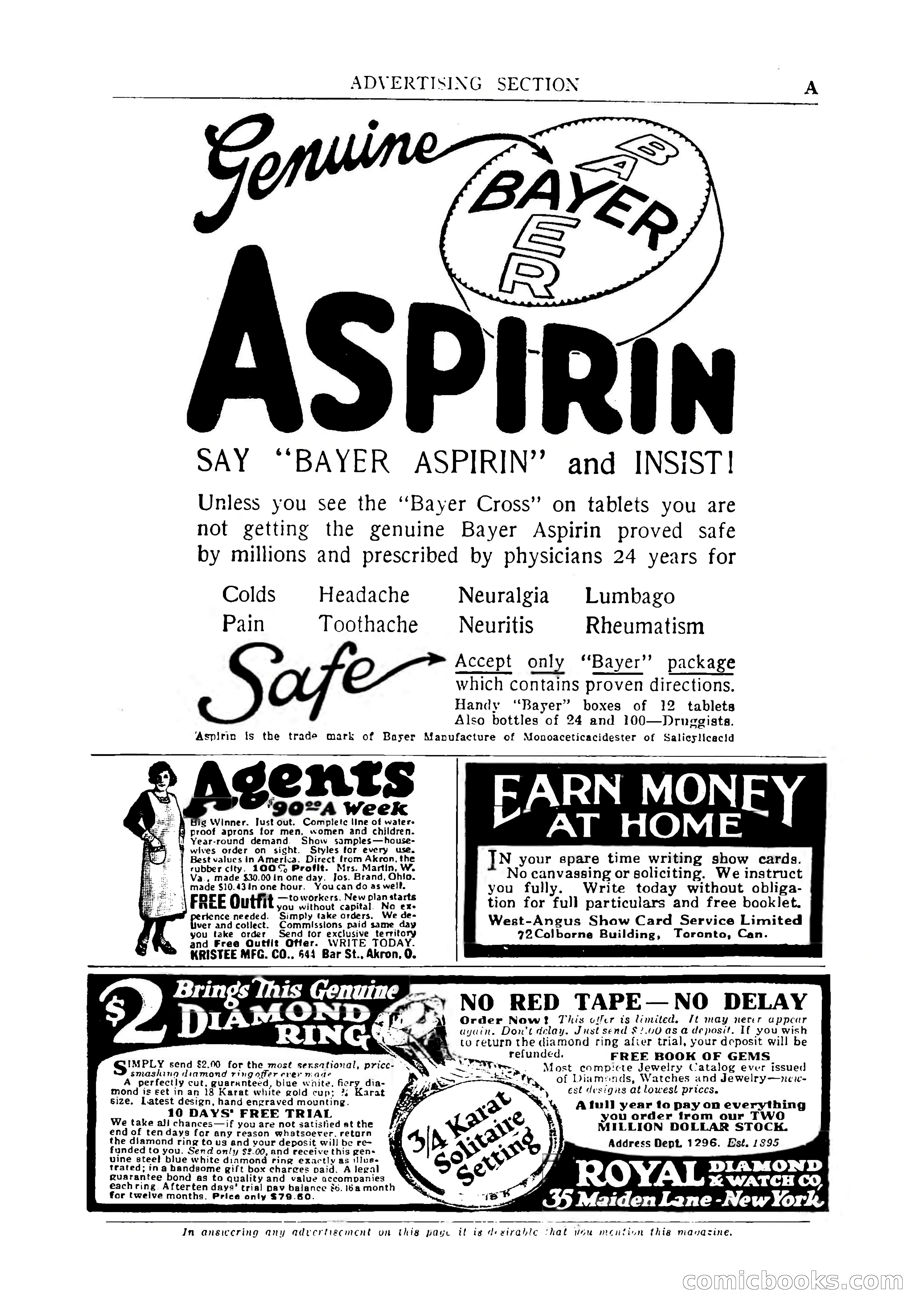Argosy All-Story Weekly, April 4, 1925 — page 180 of 182