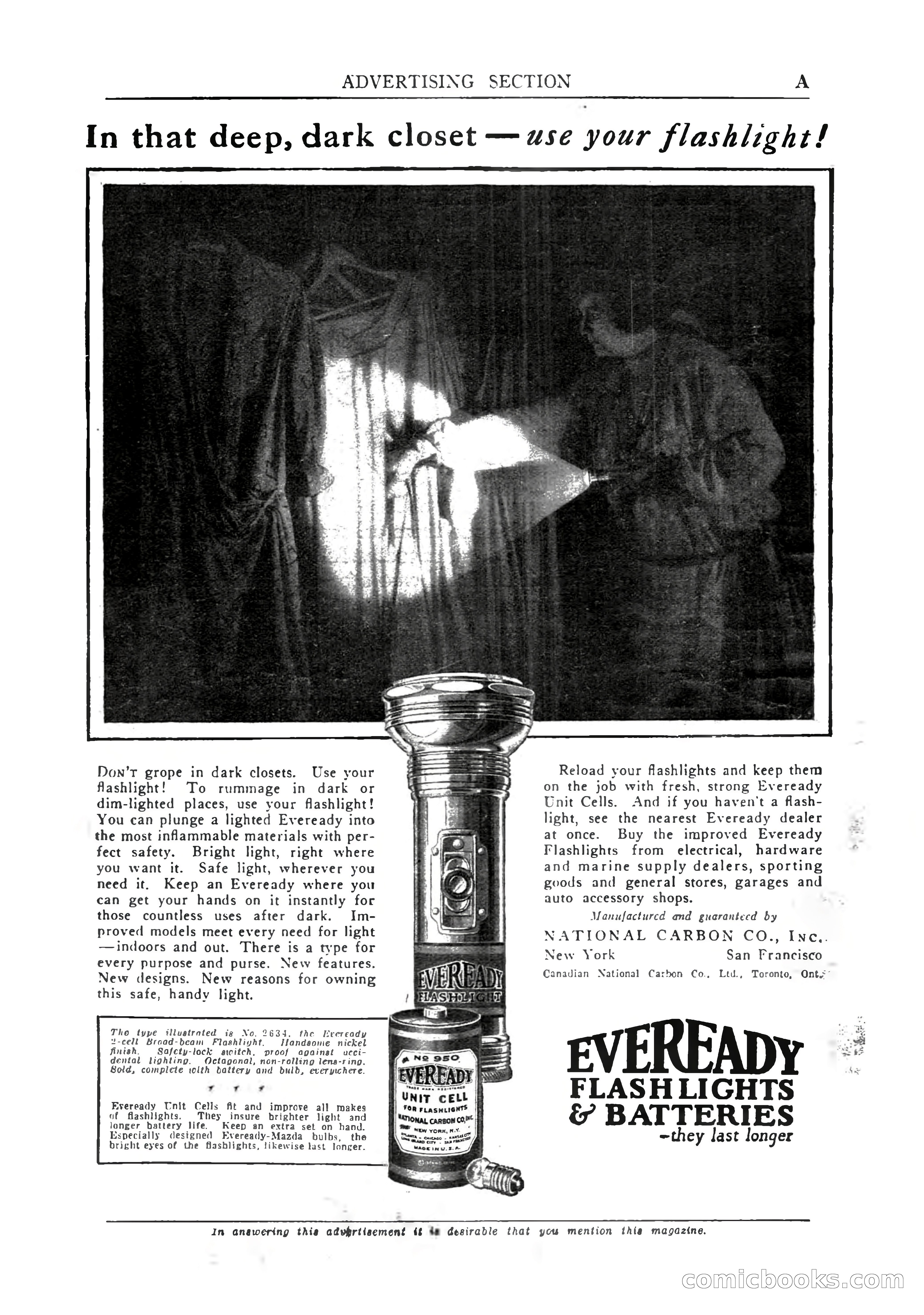 Argosy All-Story Weekly, April 4, 1925 — page 182 of 182