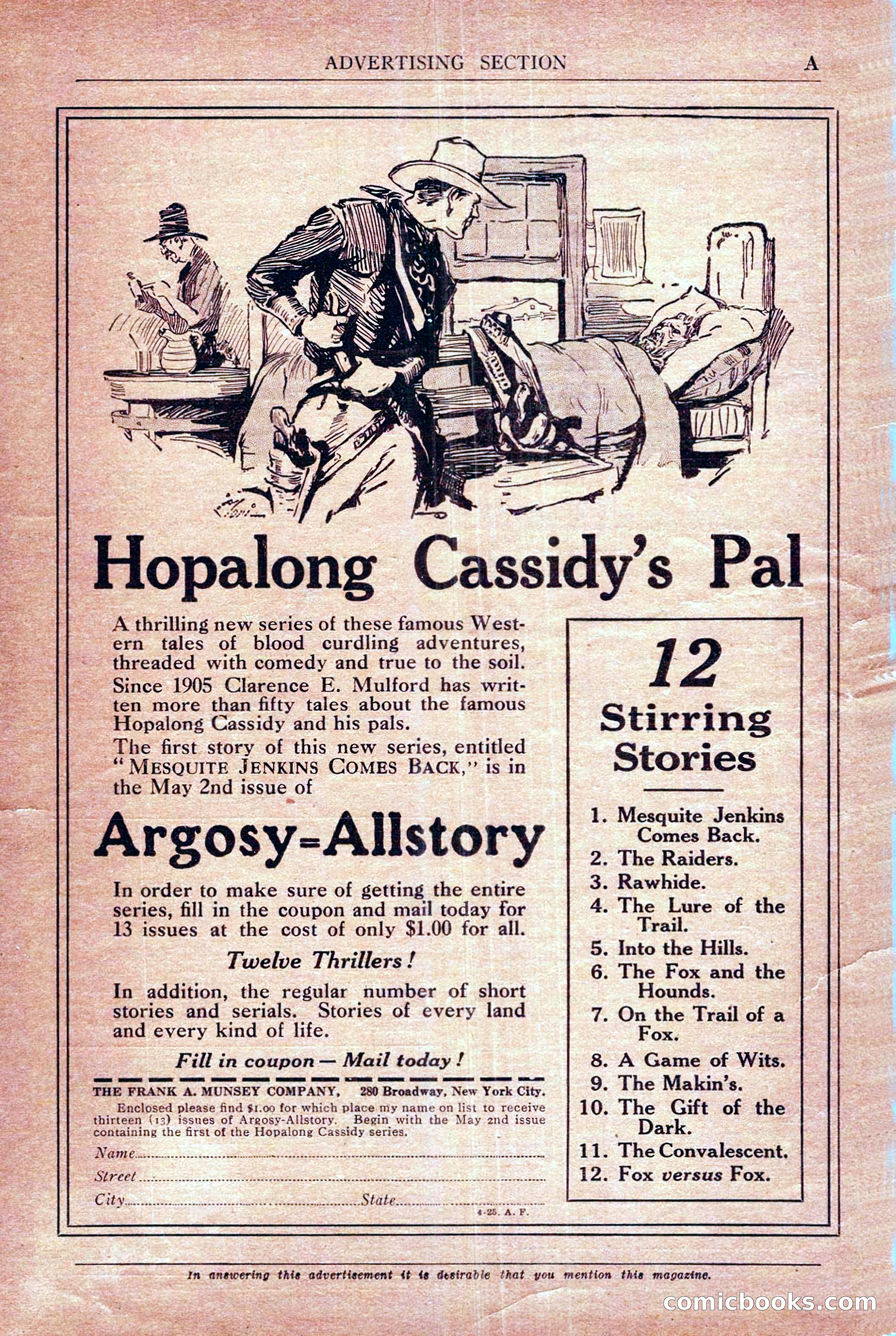 Argosy All-Story Weekly — page 3 of 172