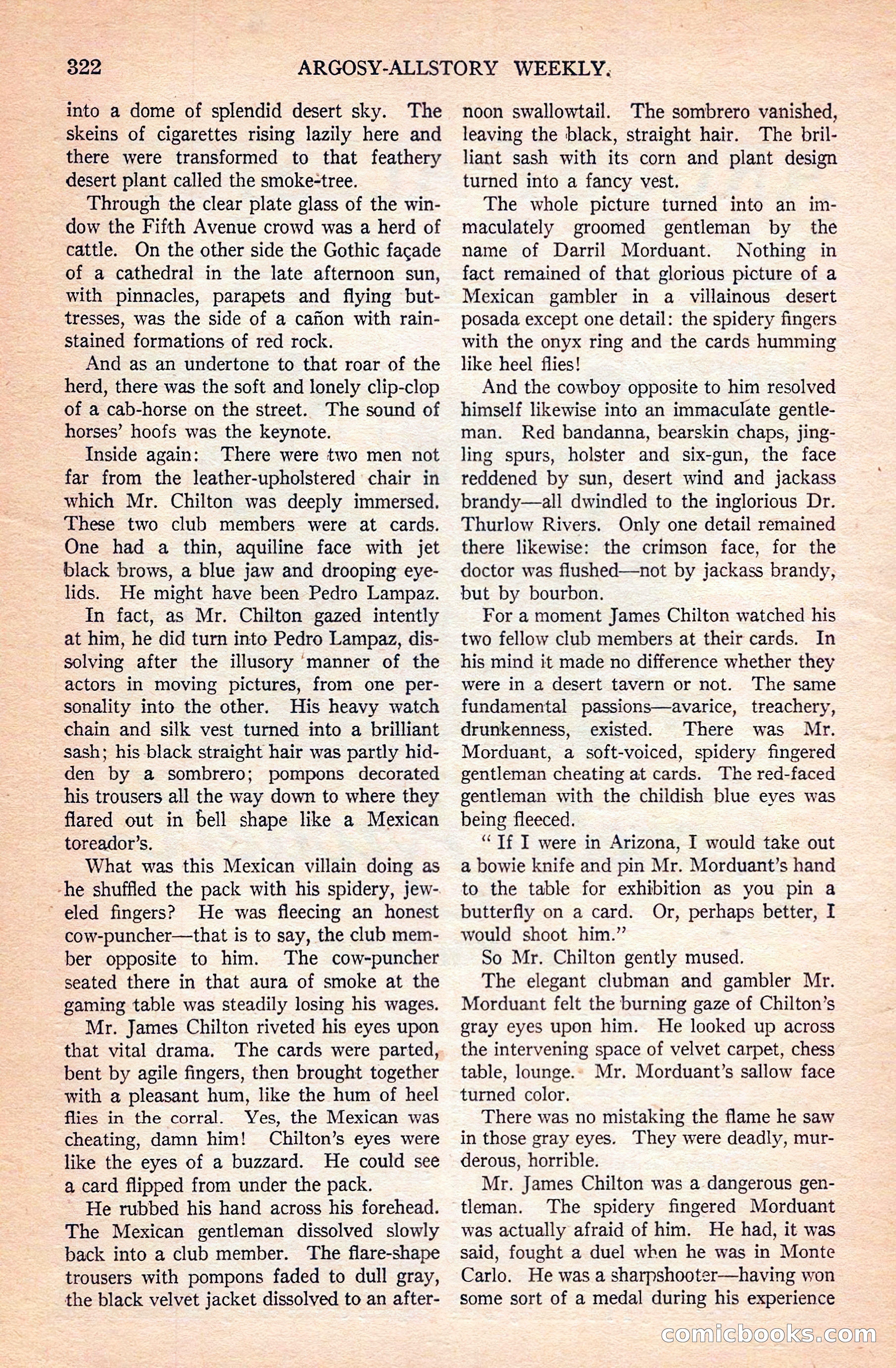 Argosy All-Story Weekly — page 12 of 172