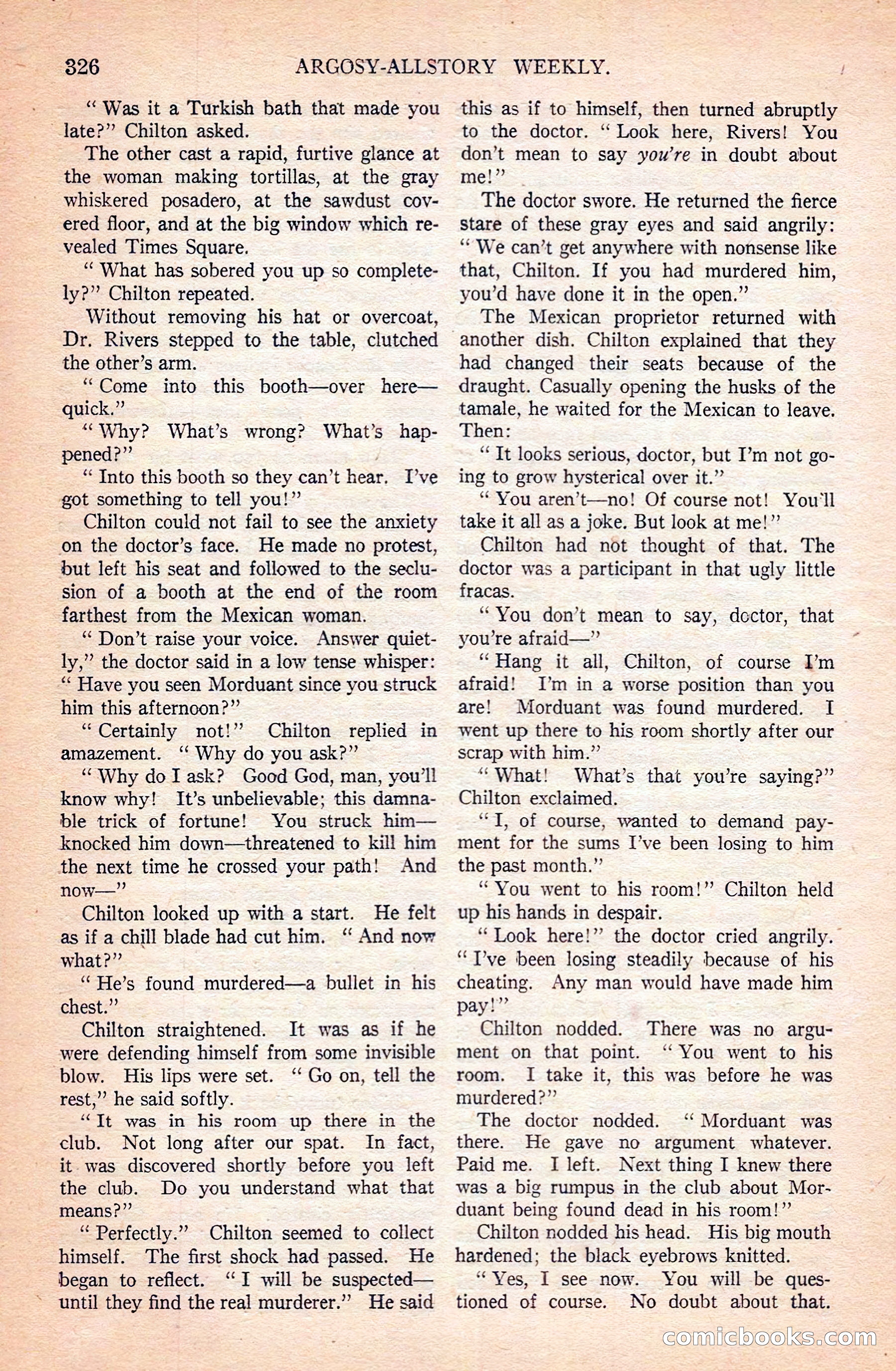 Argosy All-Story Weekly — page 16 of 172