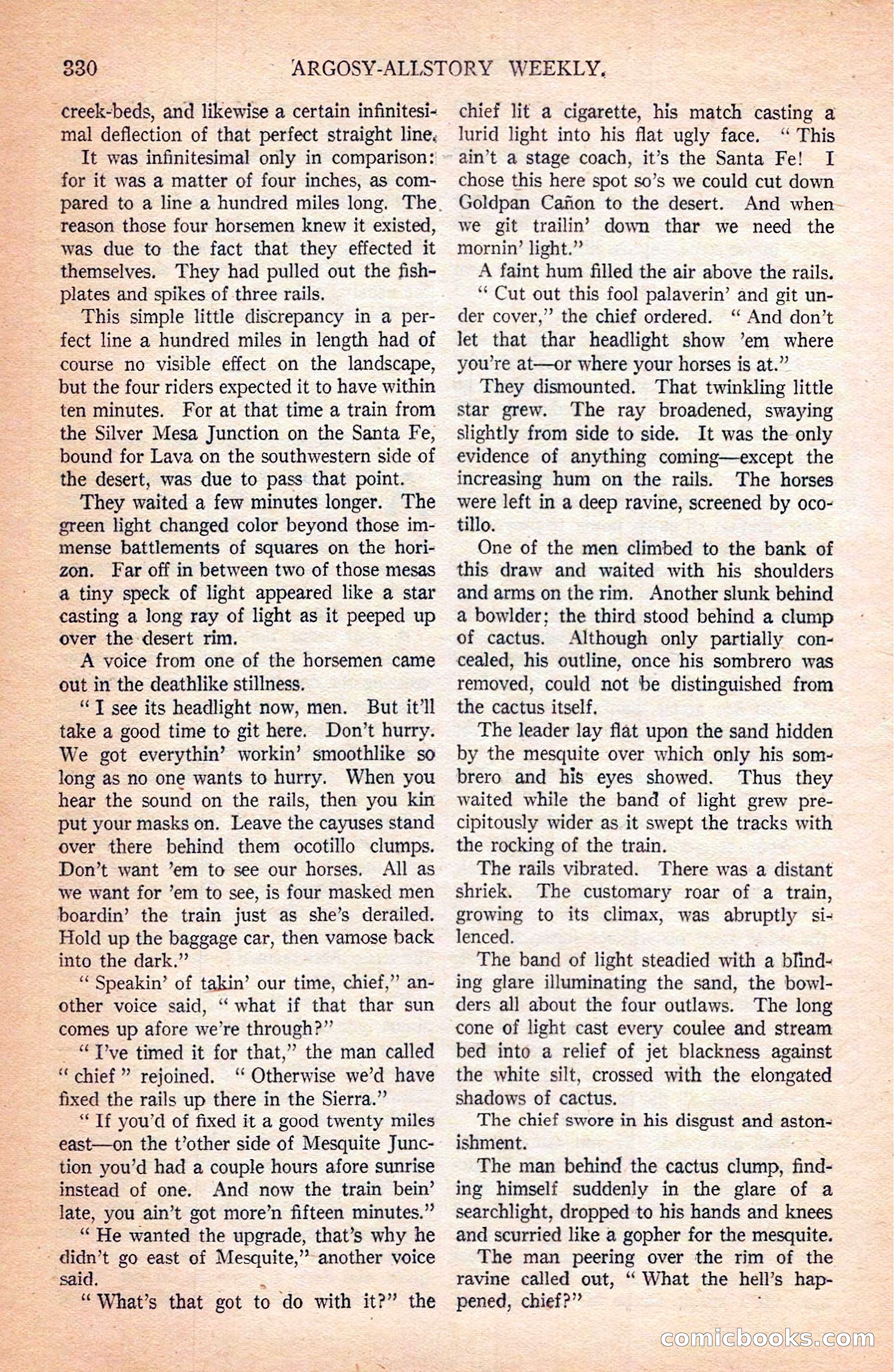 Argosy All-Story Weekly — page 20 of 172