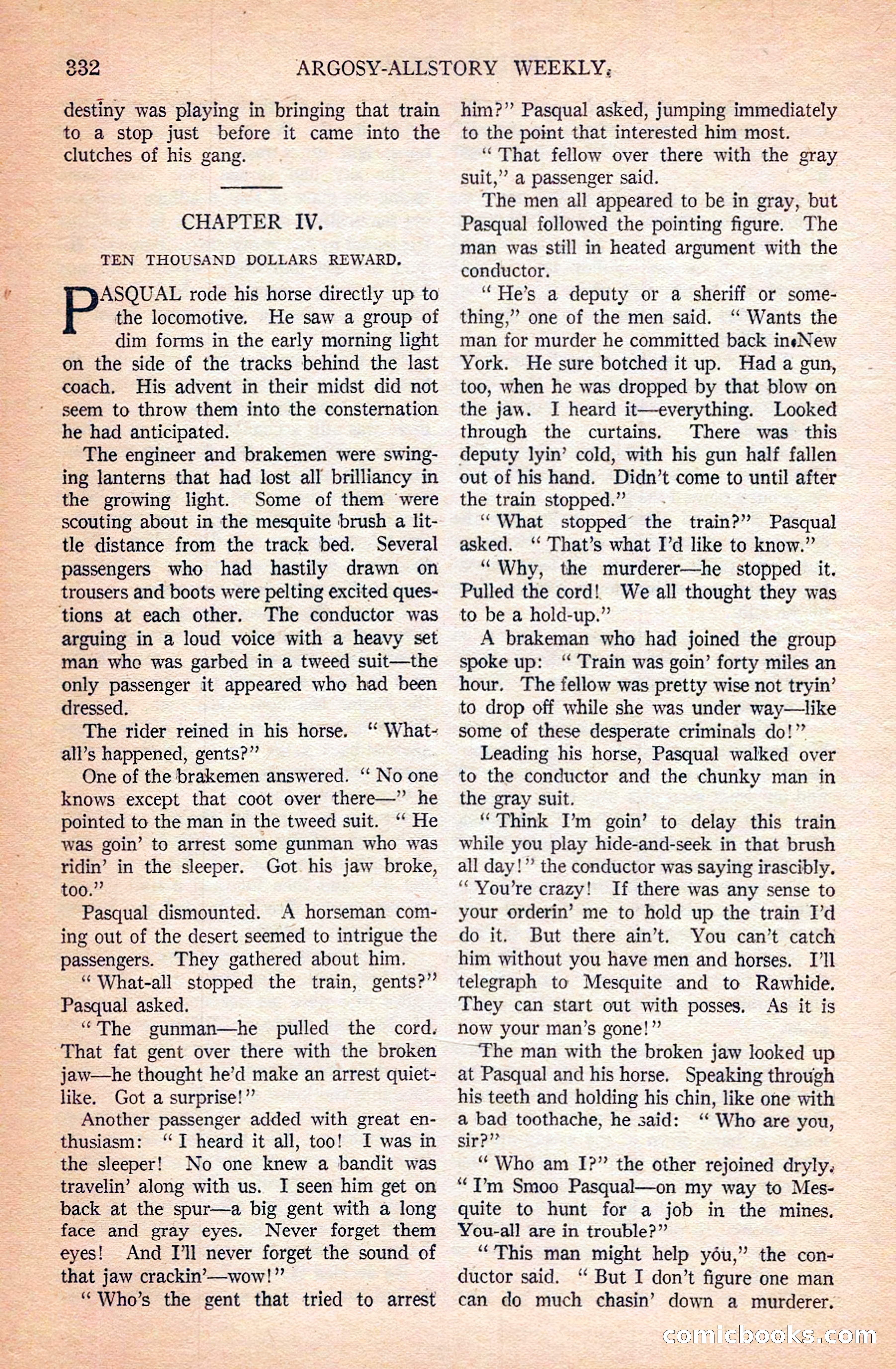 Argosy All-Story Weekly — page 22 of 172