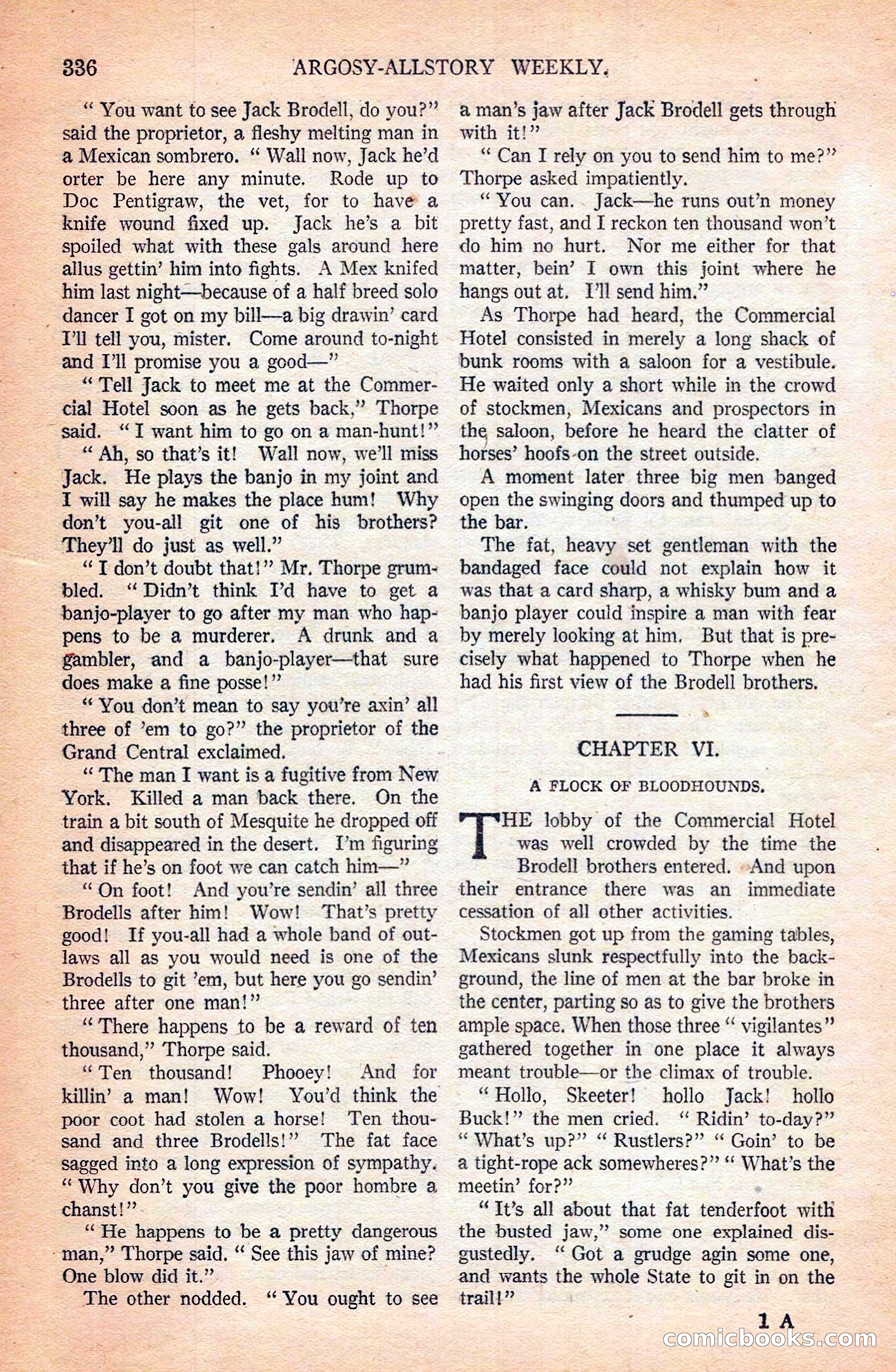 Argosy All-Story Weekly — page 26 of 172
