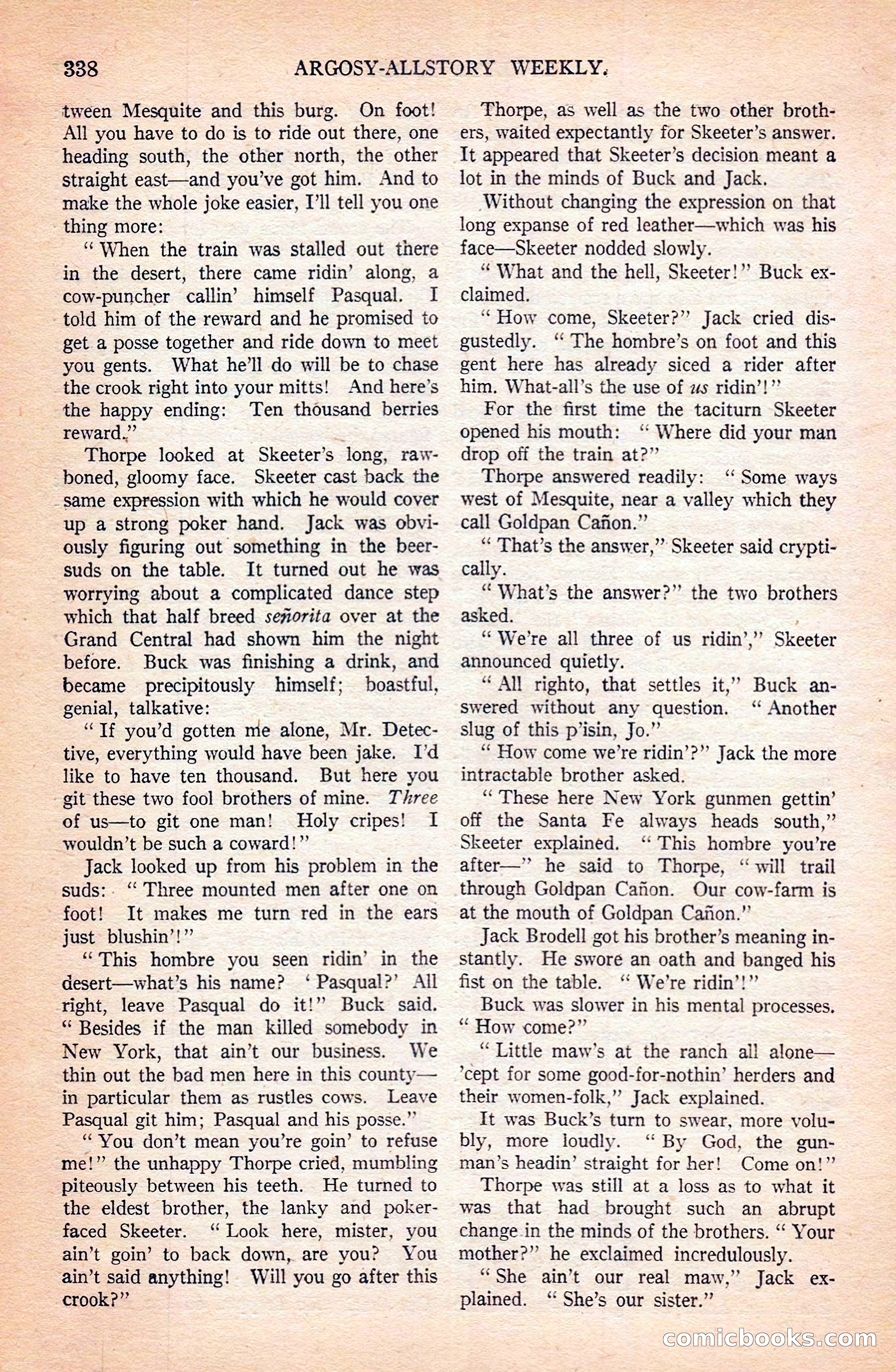 Argosy All-Story Weekly — page 28 of 172