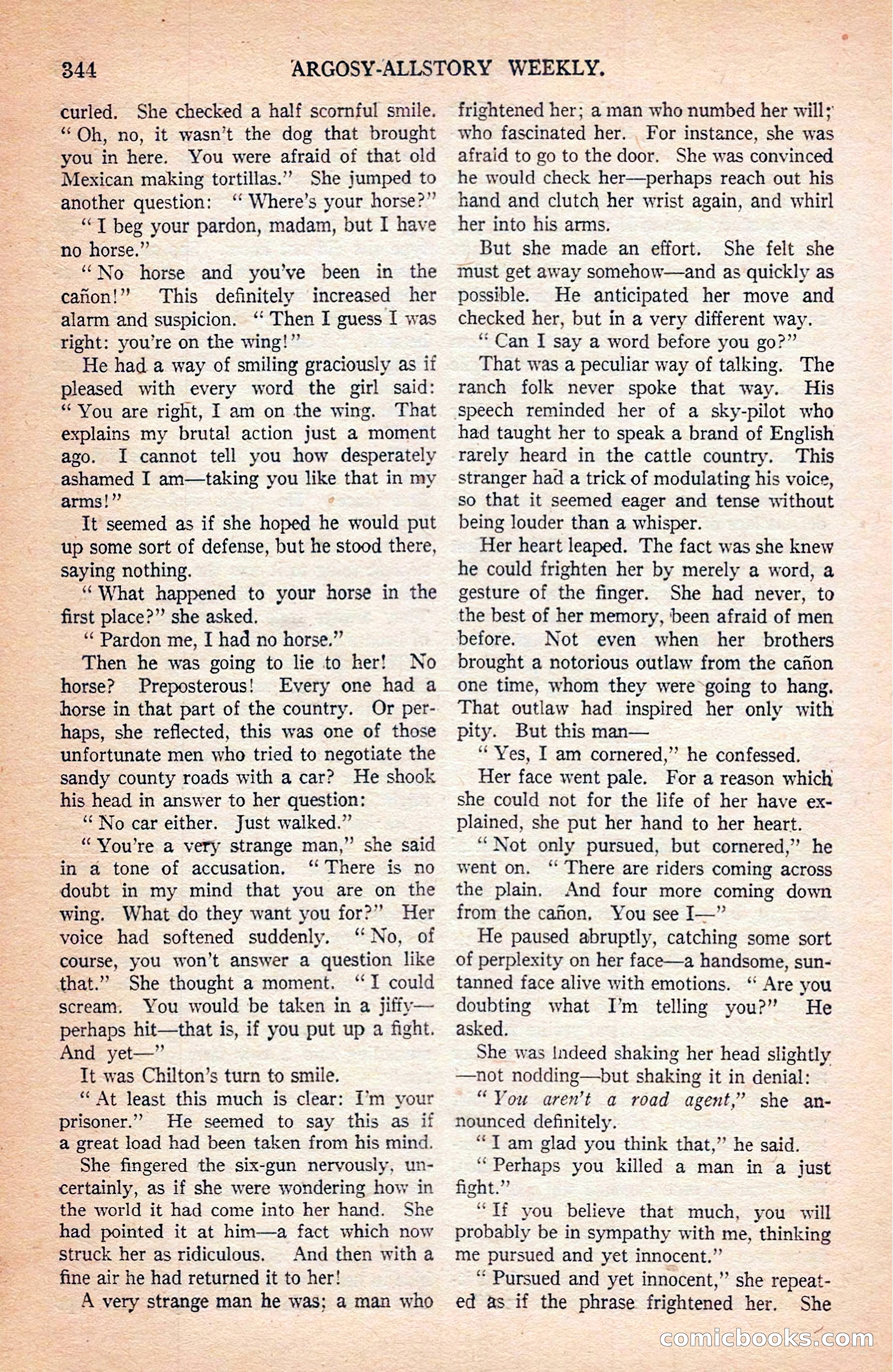 Argosy All-Story Weekly — page 34 of 172