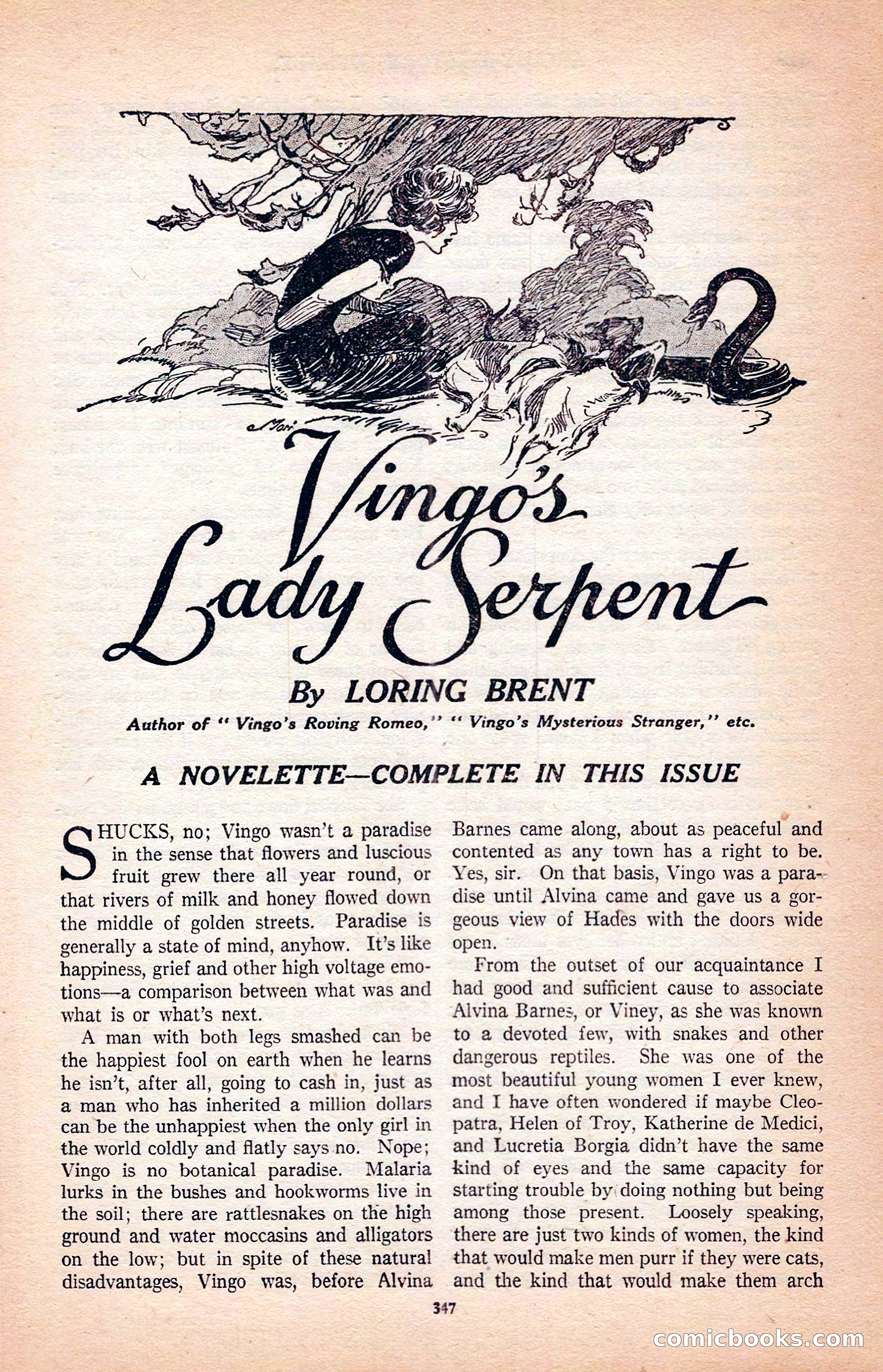 Argosy All-Story Weekly — page 37 of 172