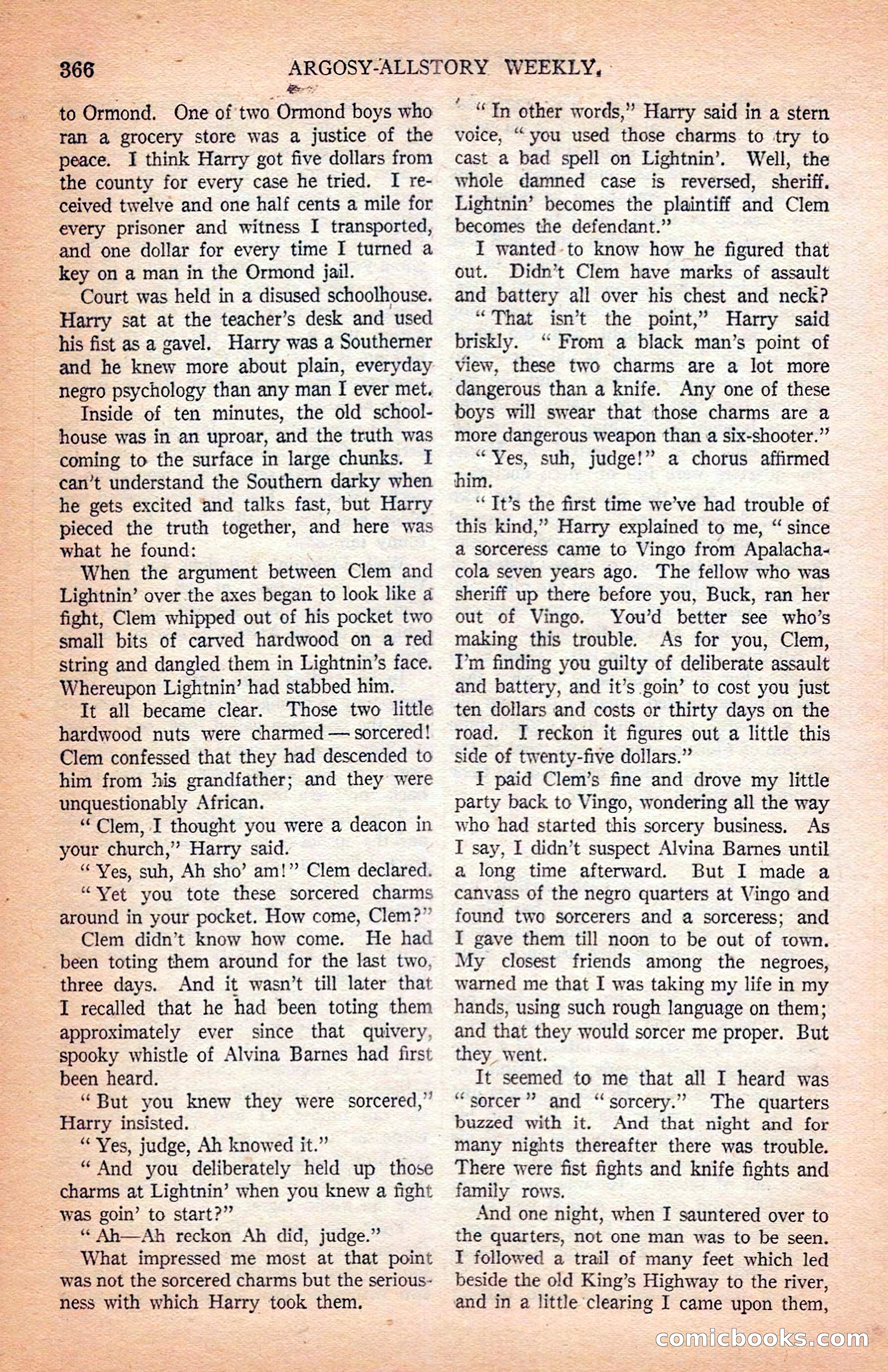 Argosy All-Story Weekly — page 56 of 172