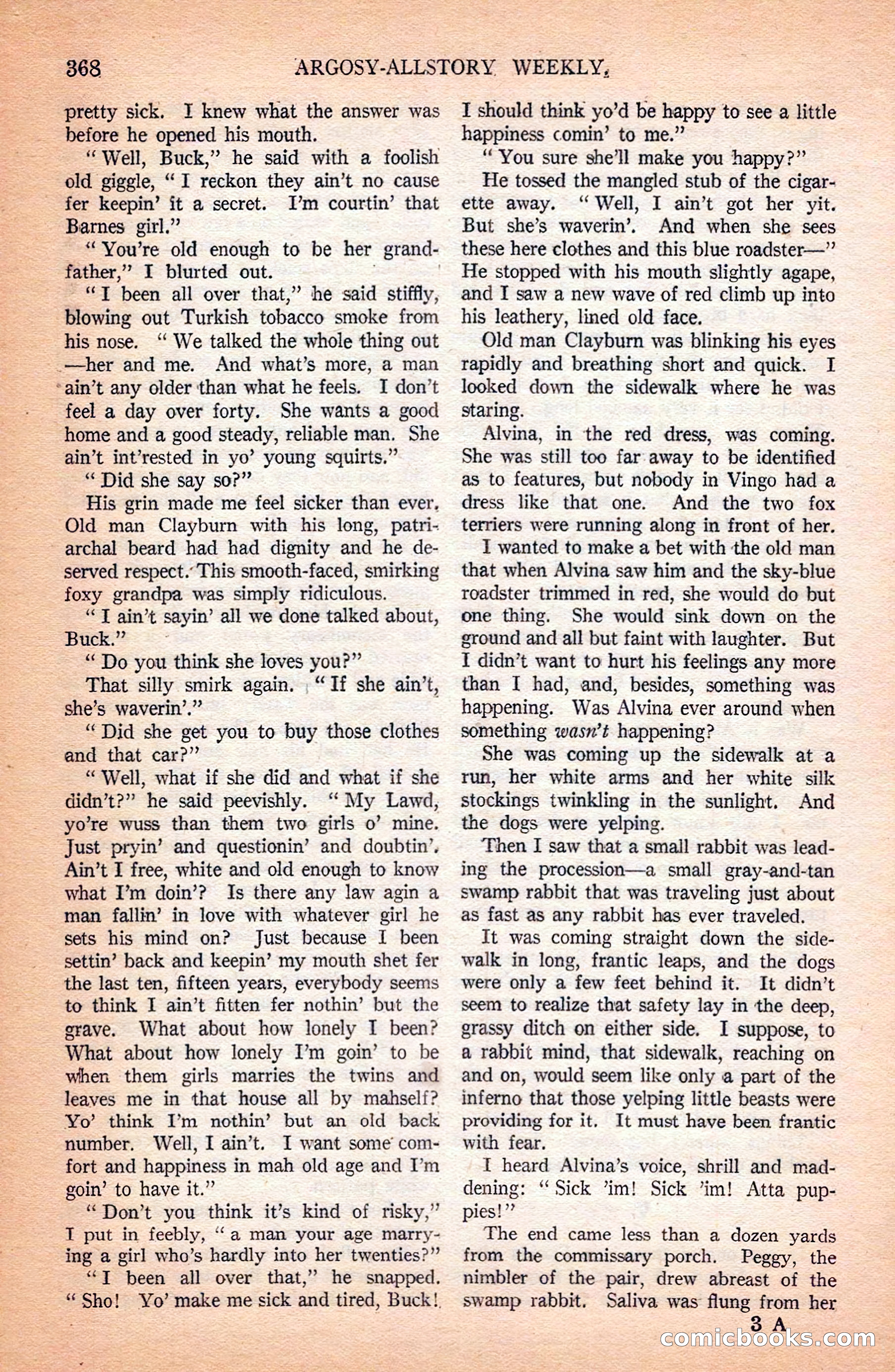 Argosy All-Story Weekly — page 58 of 172