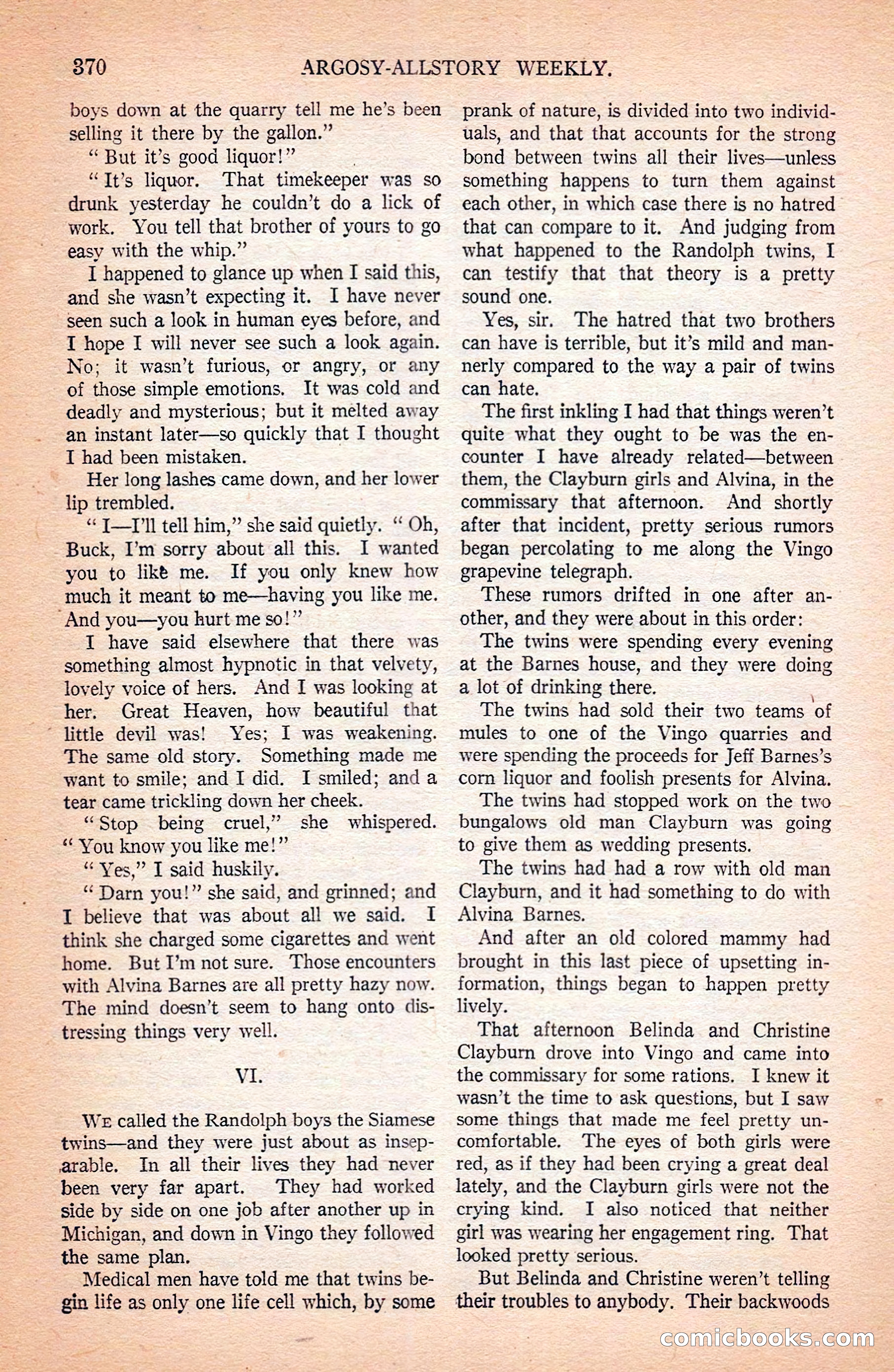 Argosy All-Story Weekly — page 60 of 172