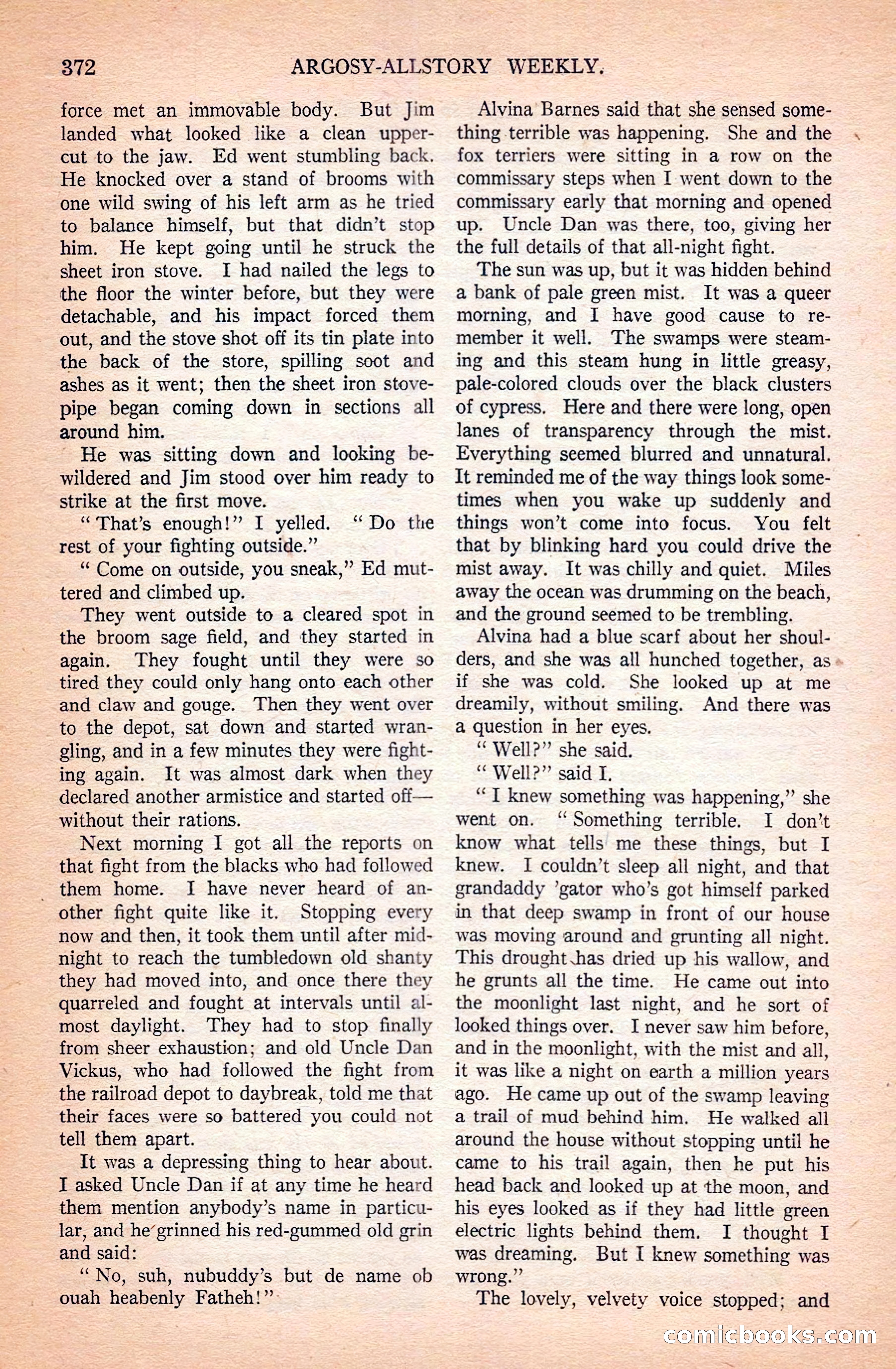 Argosy All-Story Weekly — page 62 of 172