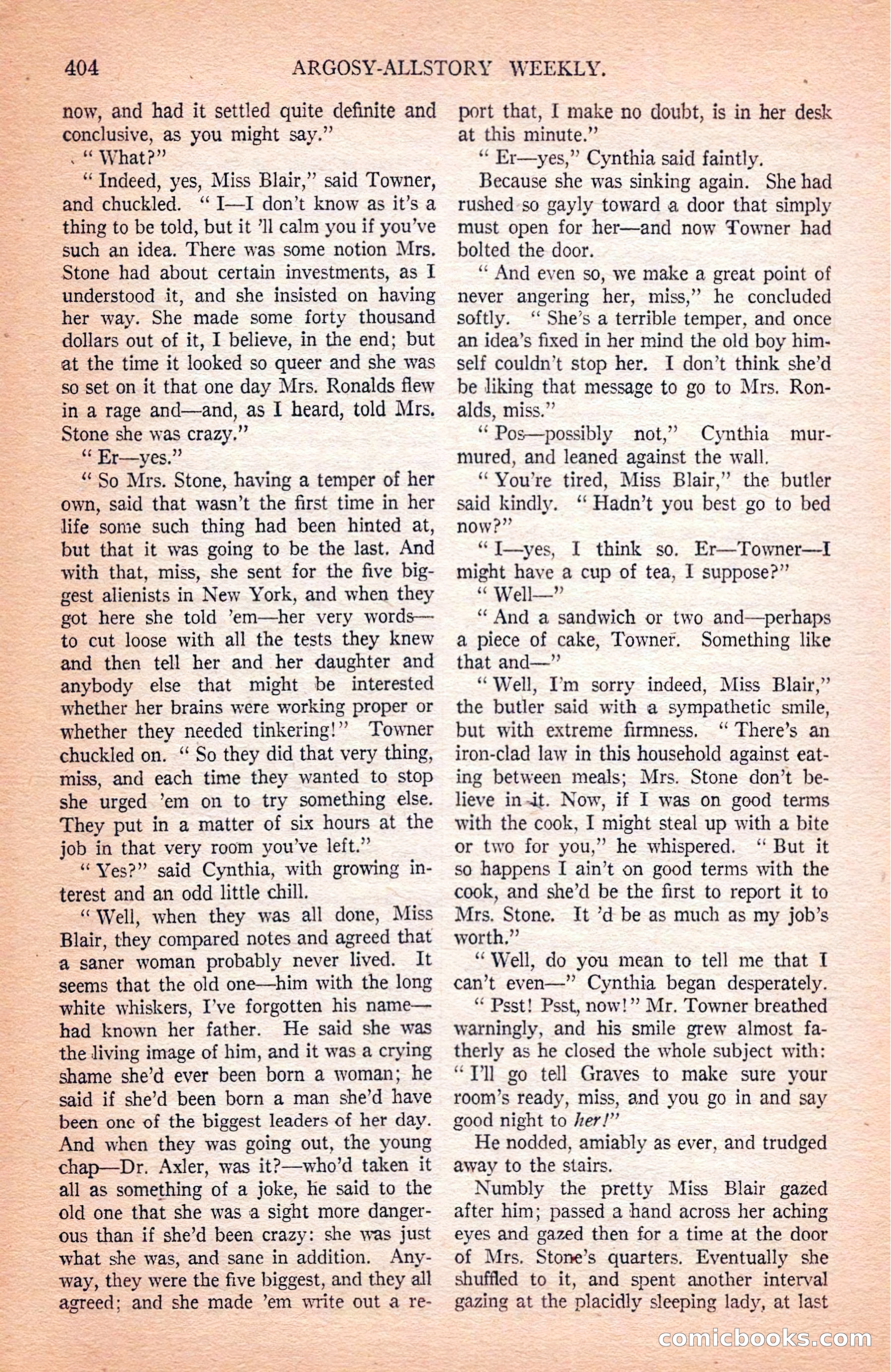 Argosy All-Story Weekly — page 94 of 172