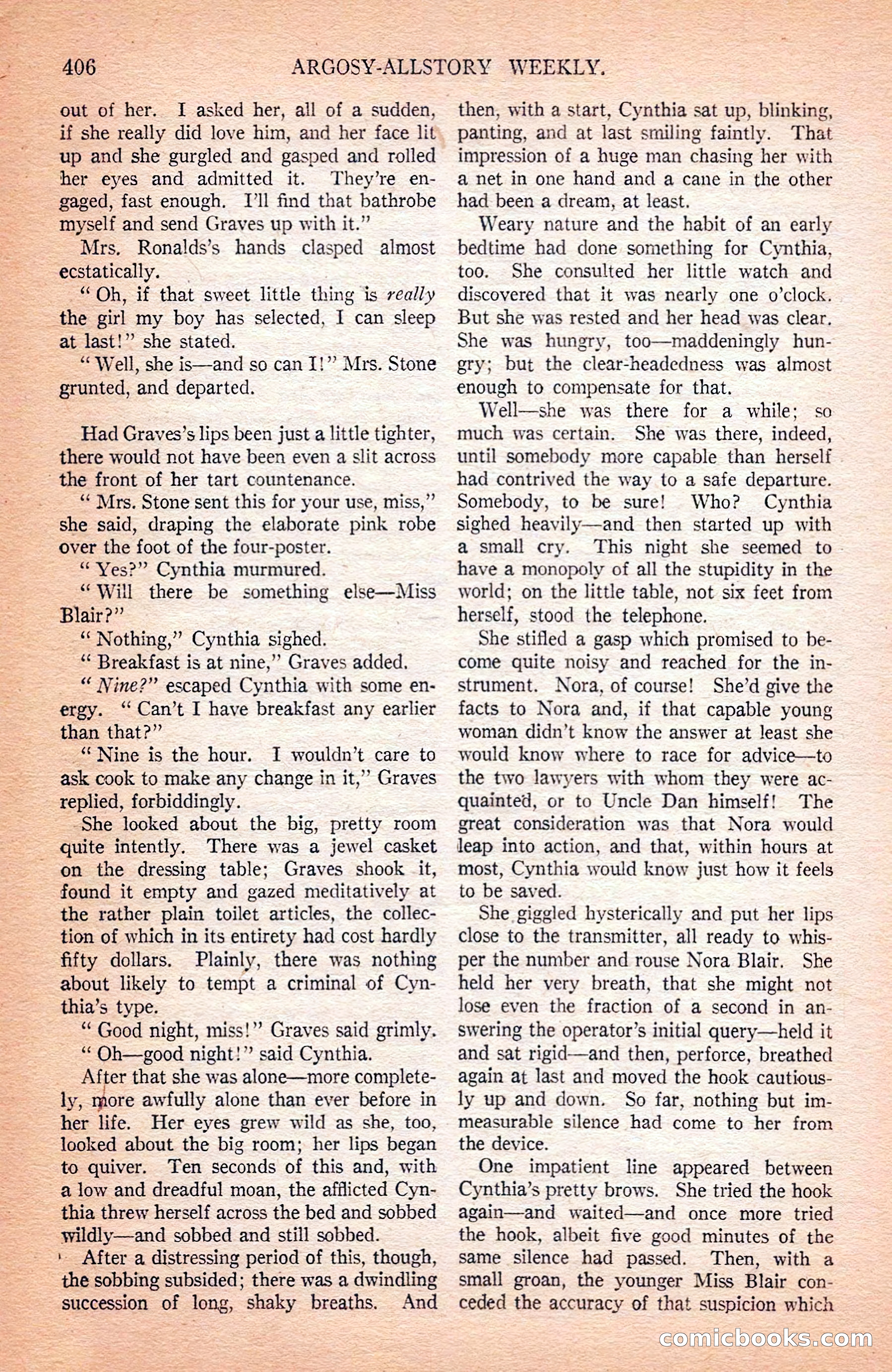 Argosy All-Story Weekly — page 96 of 172