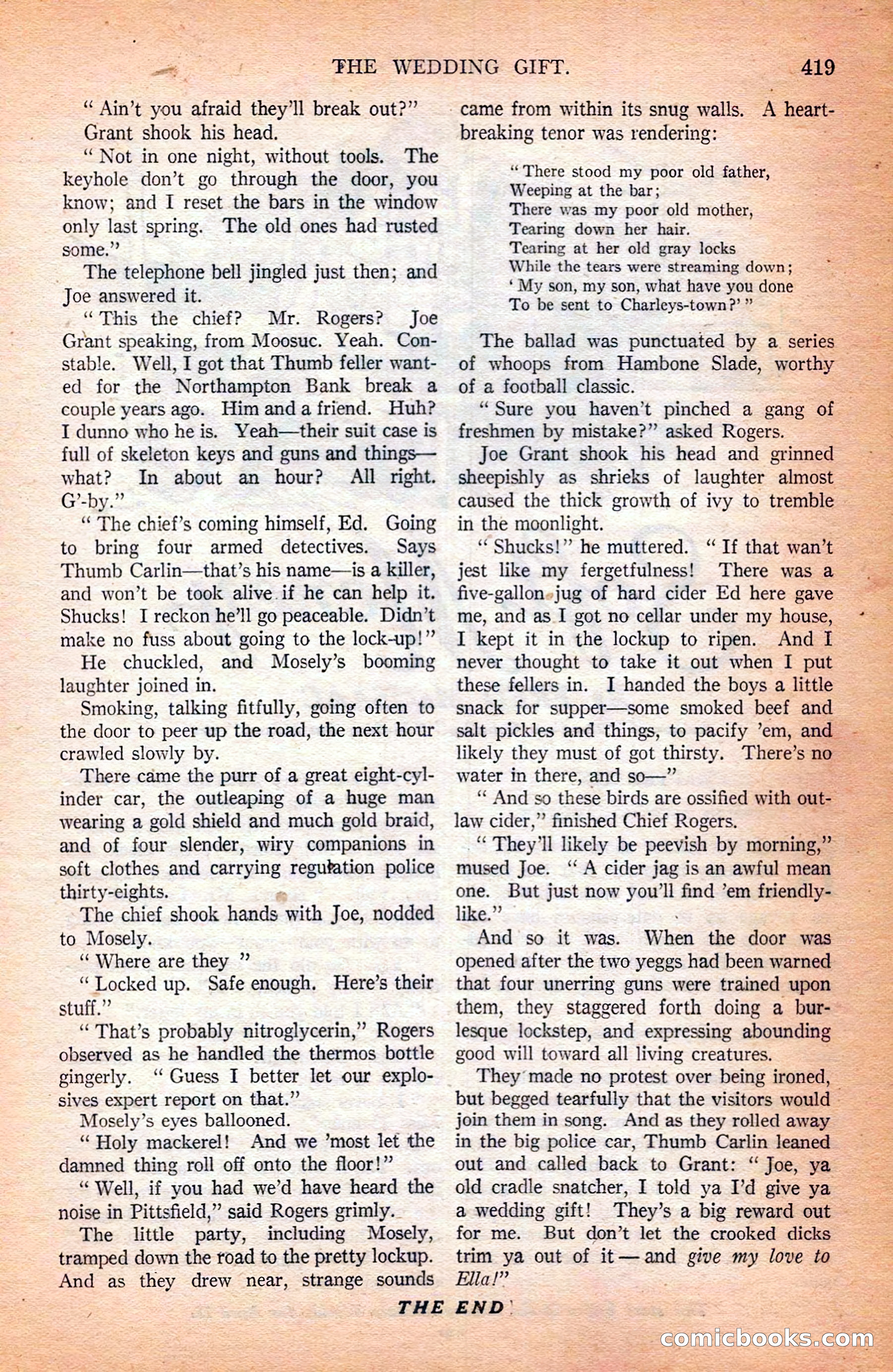 Argosy All-Story Weekly — page 109 of 172