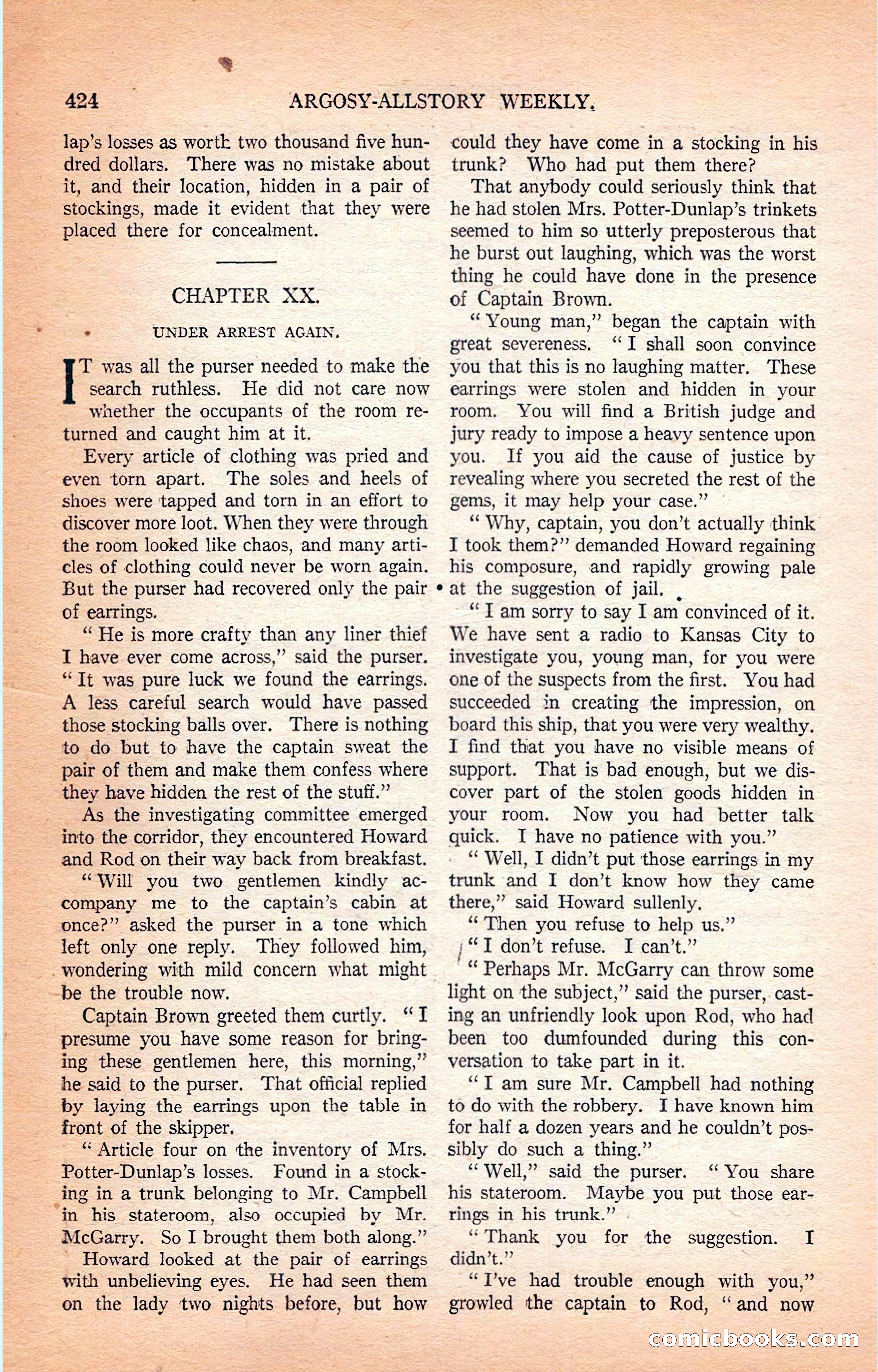 Argosy All-Story Weekly — page 114 of 172
