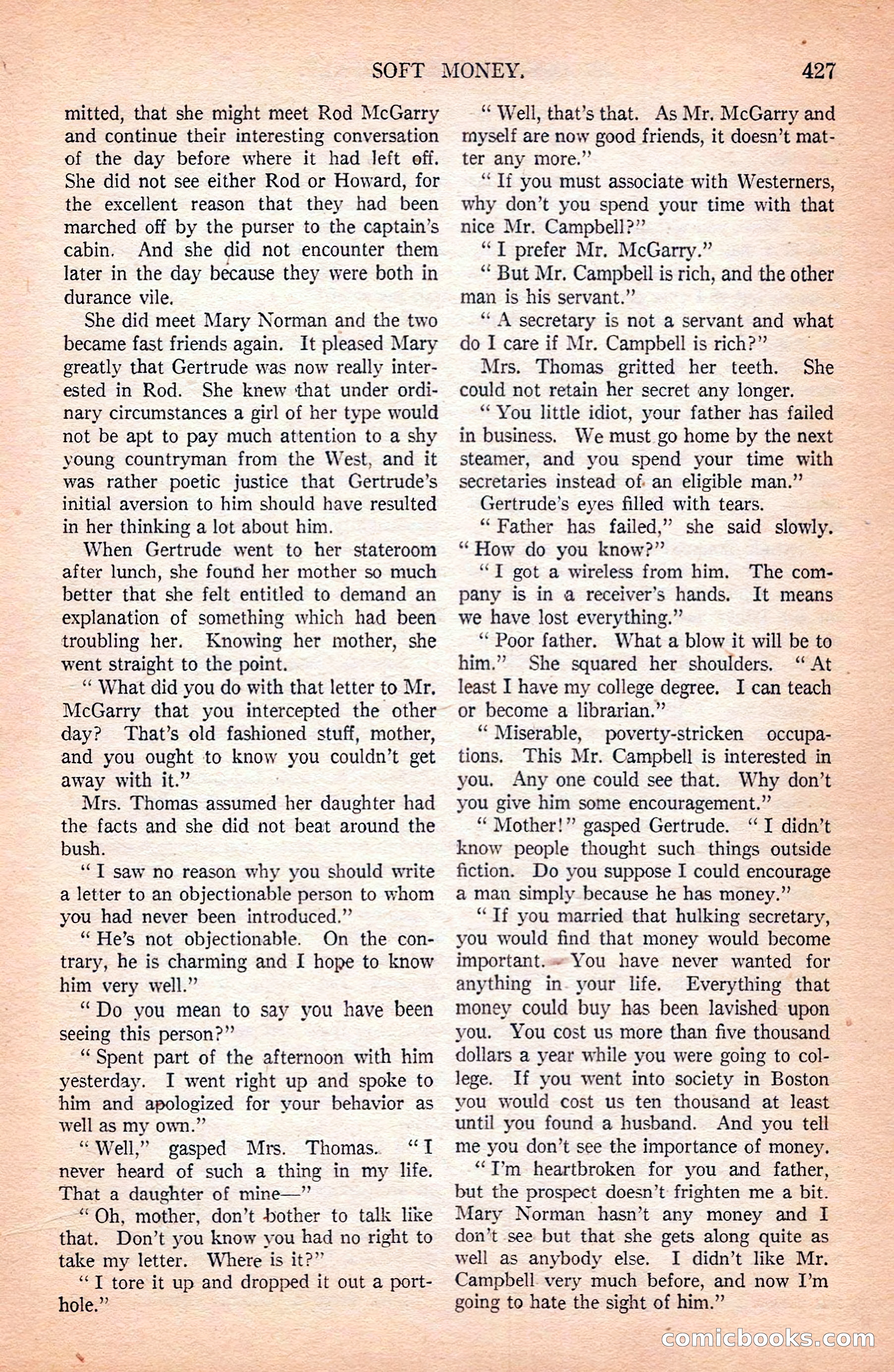 Argosy All-Story Weekly — page 117 of 172