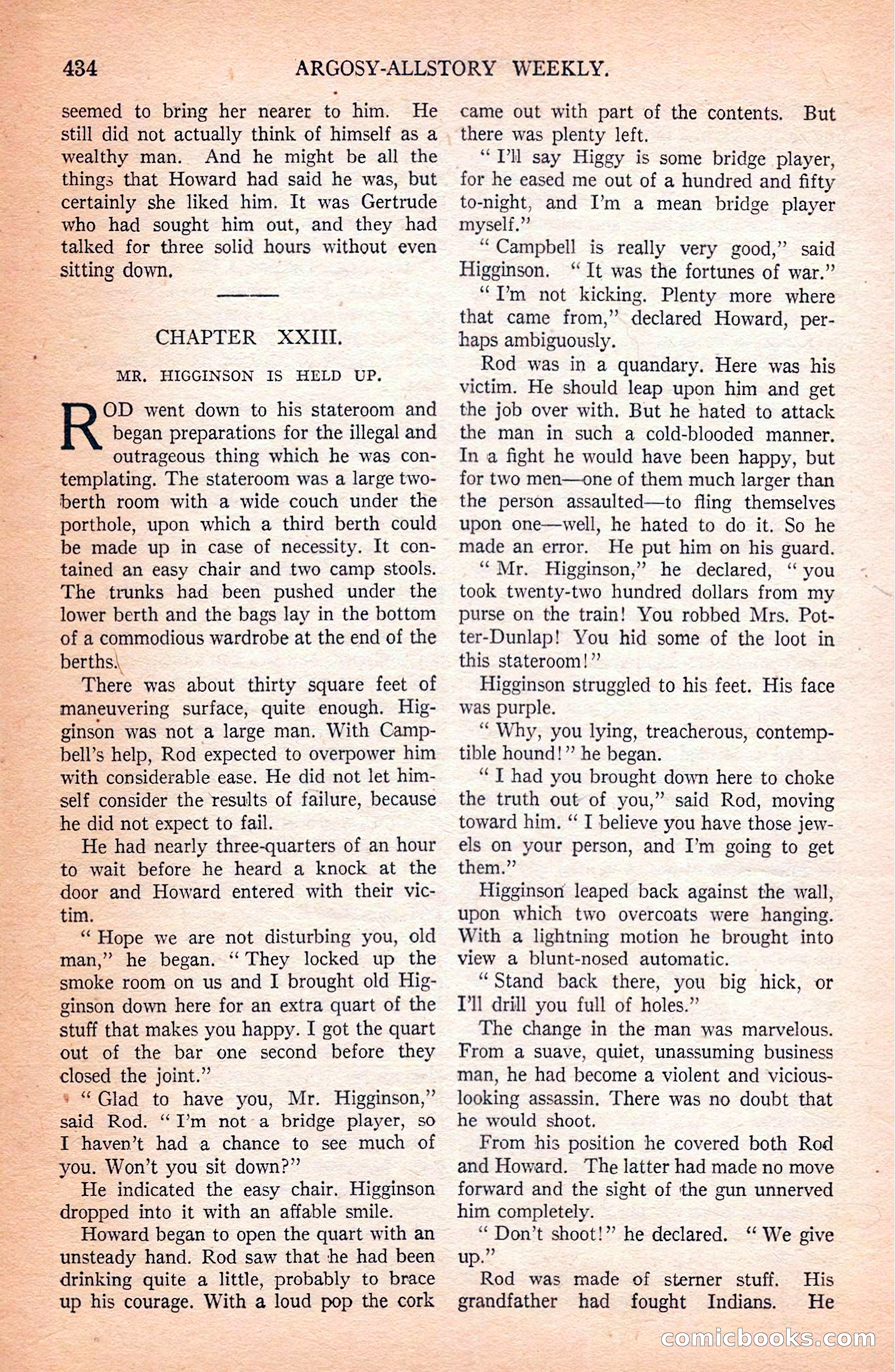 Argosy All-Story Weekly — page 124 of 172