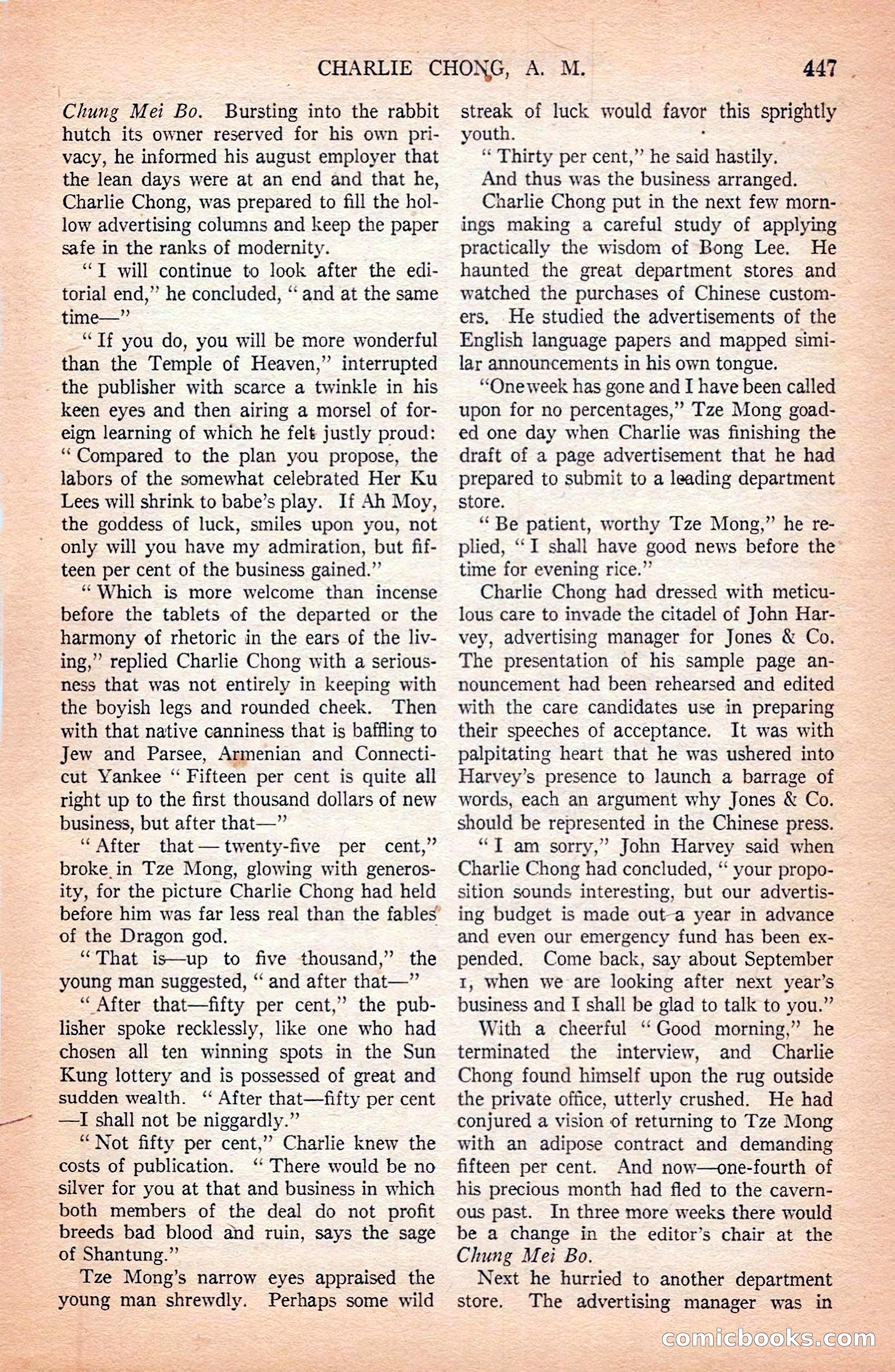 Argosy All-Story Weekly — page 137 of 172
