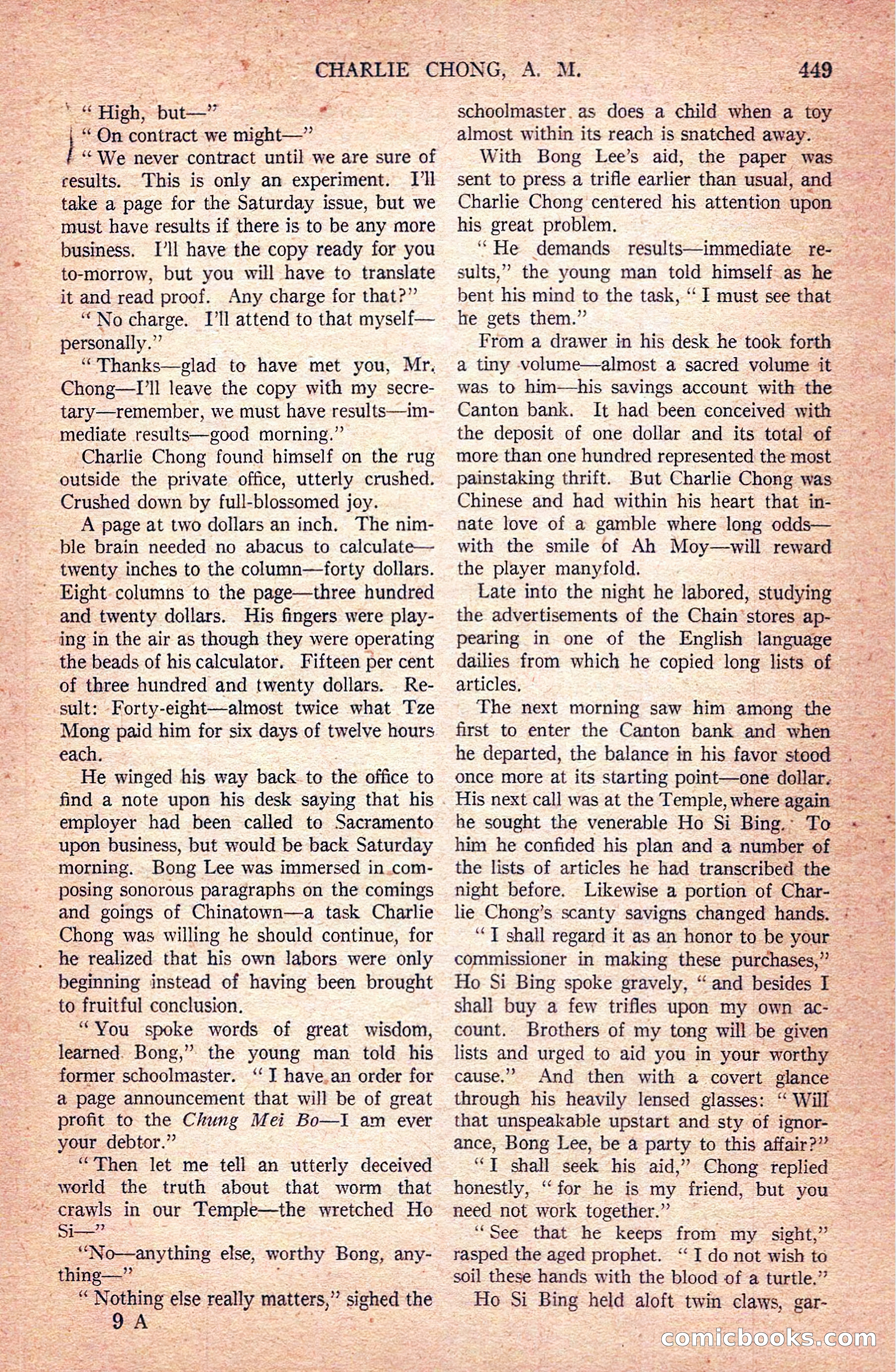 Argosy All-Story Weekly — page 139 of 172