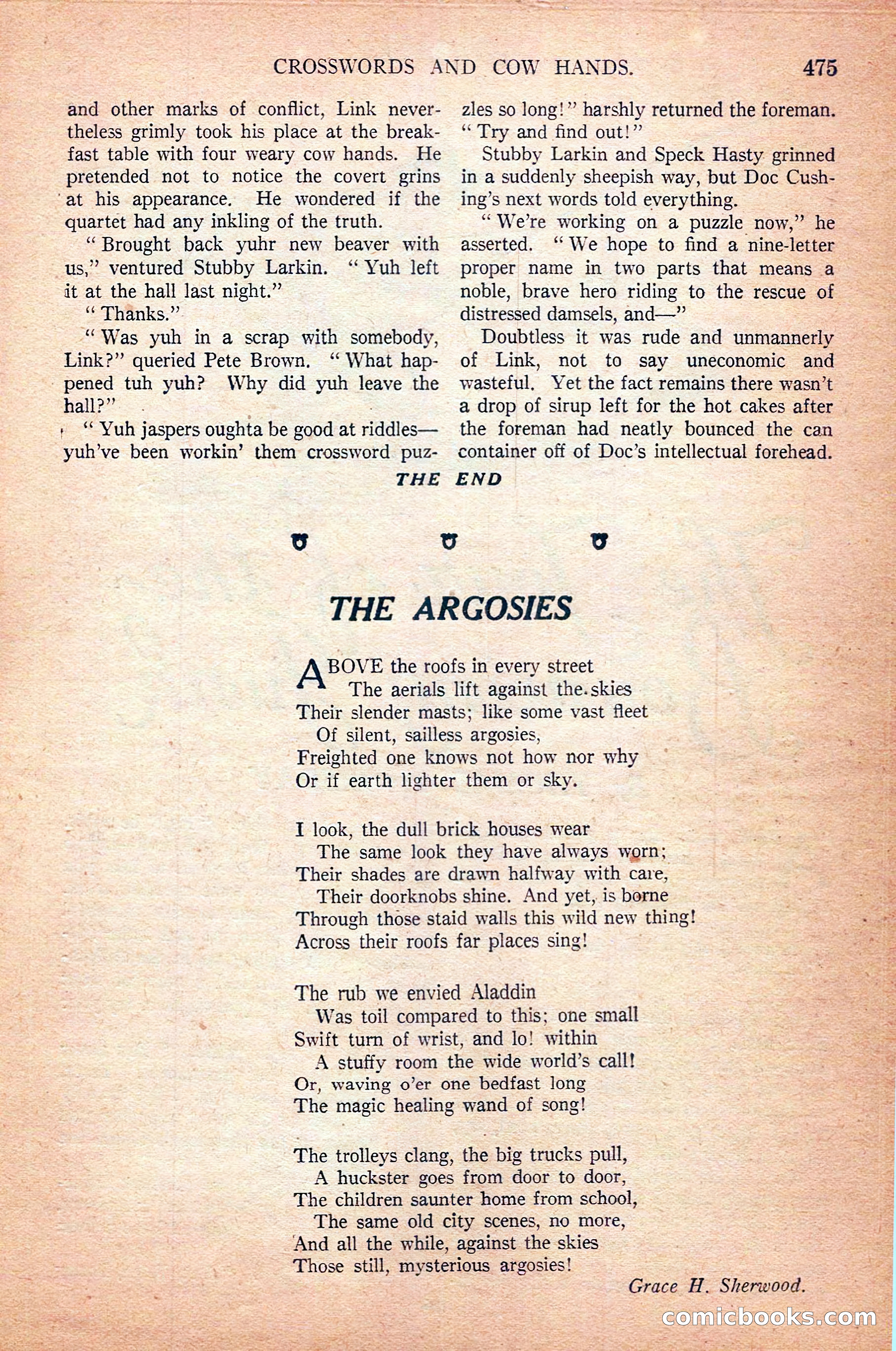 Argosy All-Story Weekly — page 165 of 172