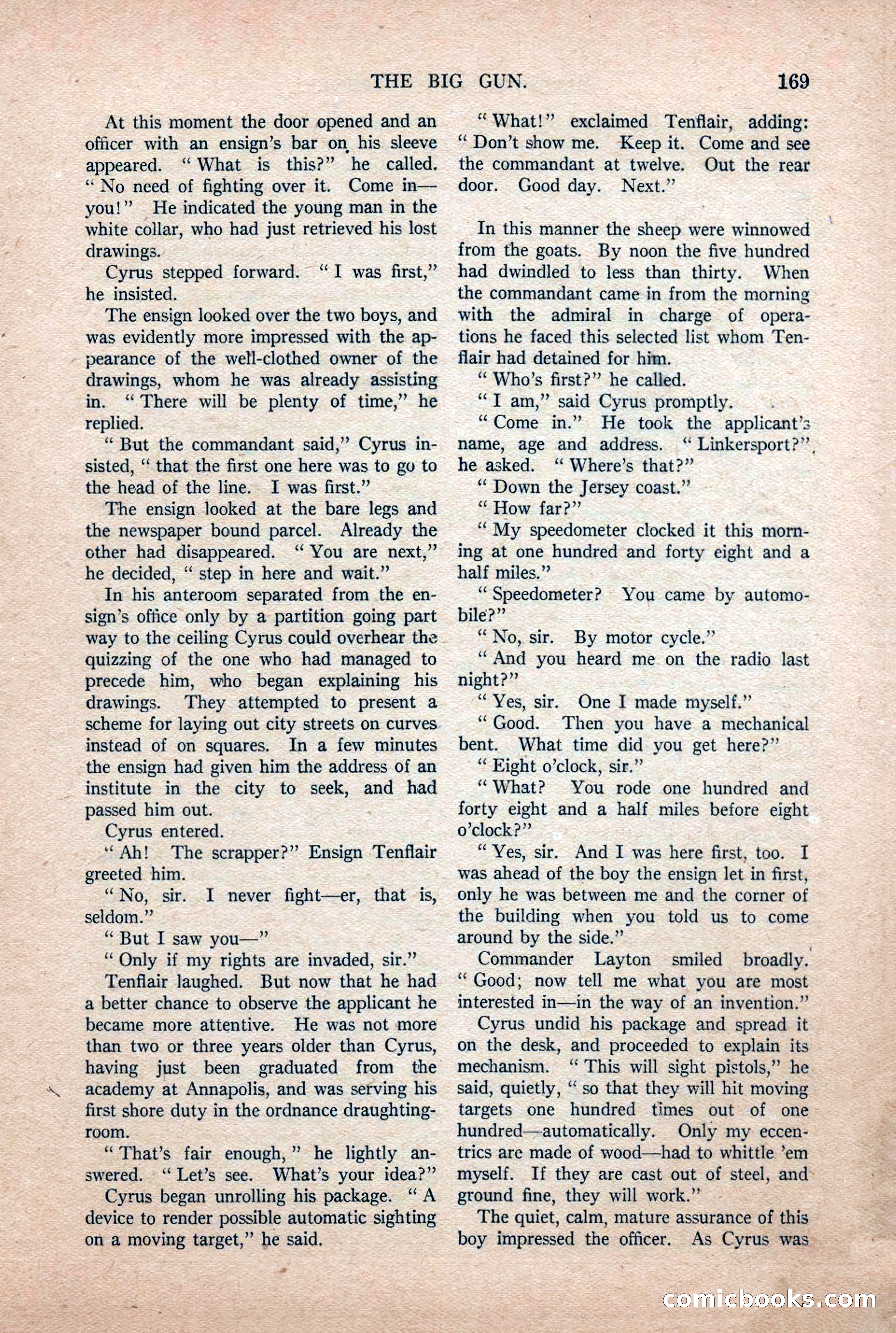 Argosy All-Story Weekly, July 11, 1925 — page 15 of 168