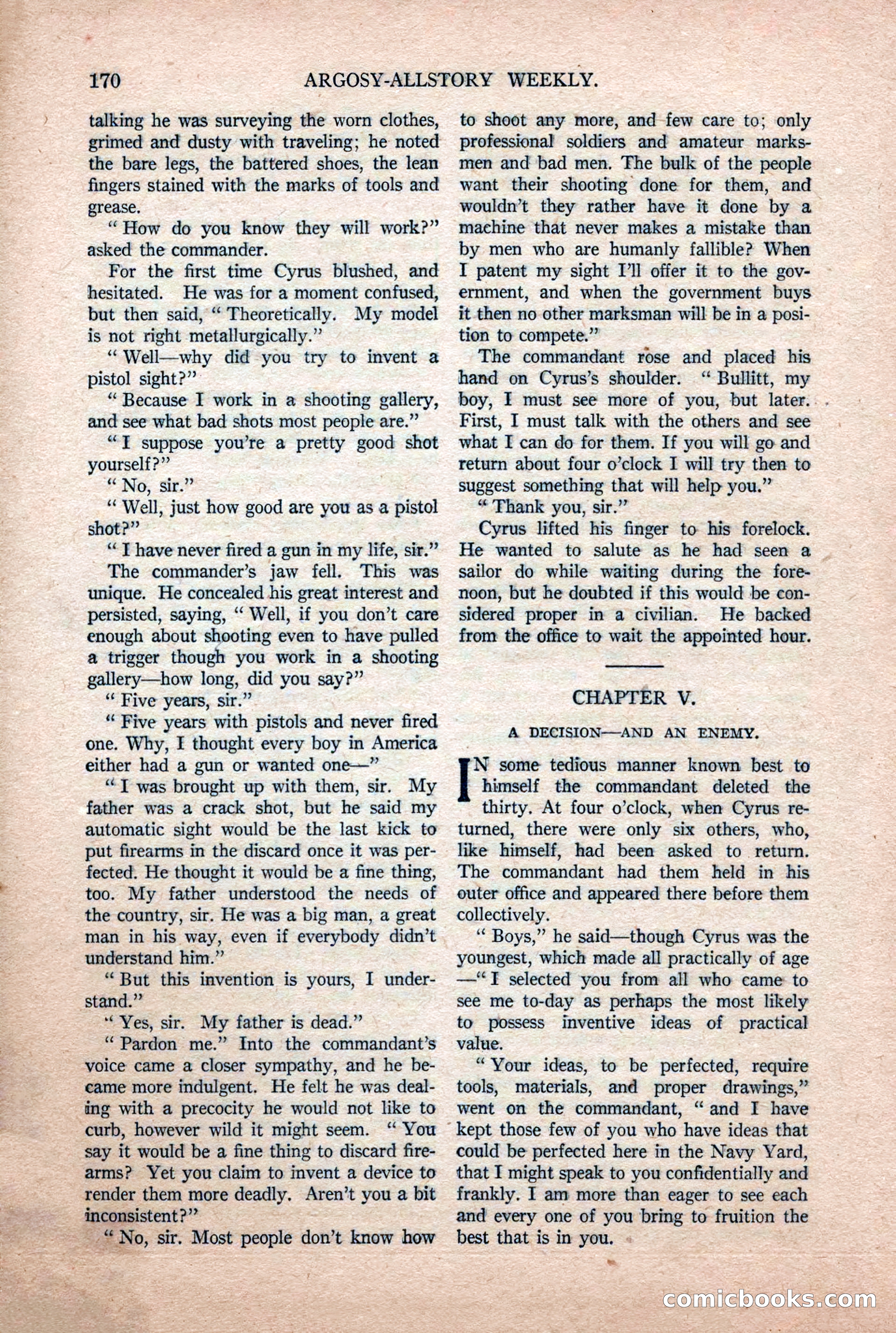 Argosy All-Story Weekly, July 11, 1925 — page 16 of 168