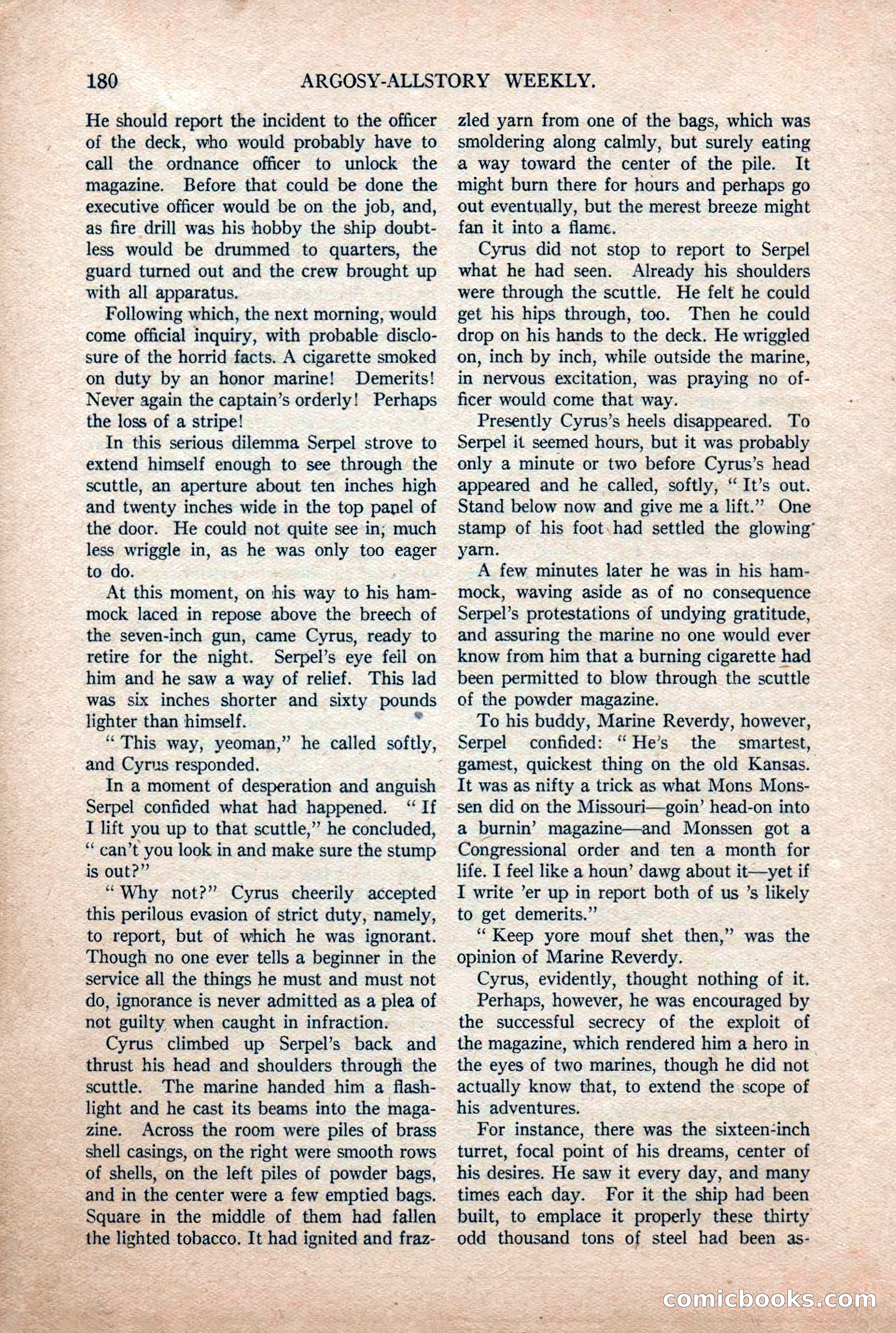 Argosy All-Story Weekly, July 11, 1925 — page 26 of 168