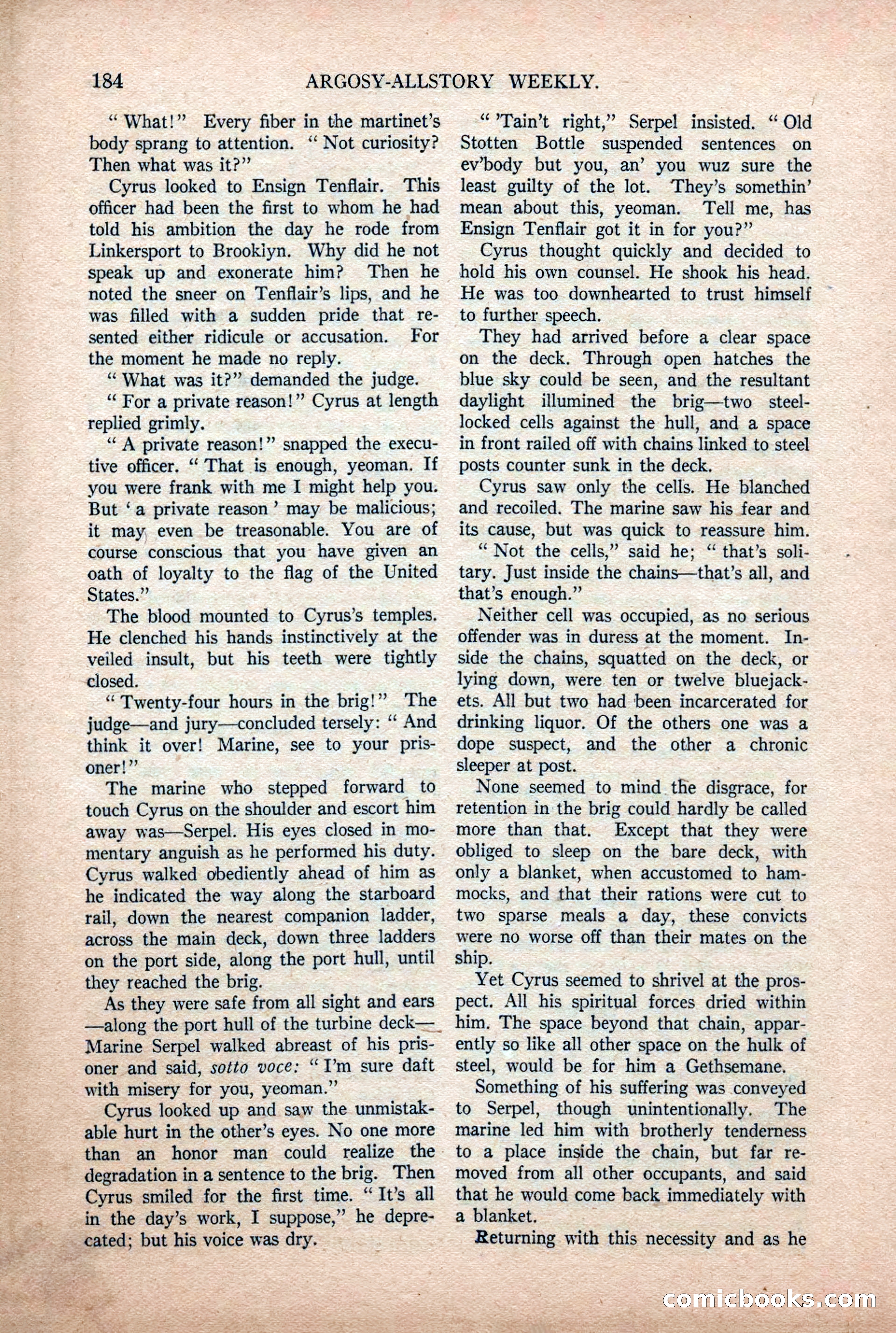 Argosy All-Story Weekly, July 11, 1925 — page 30 of 168