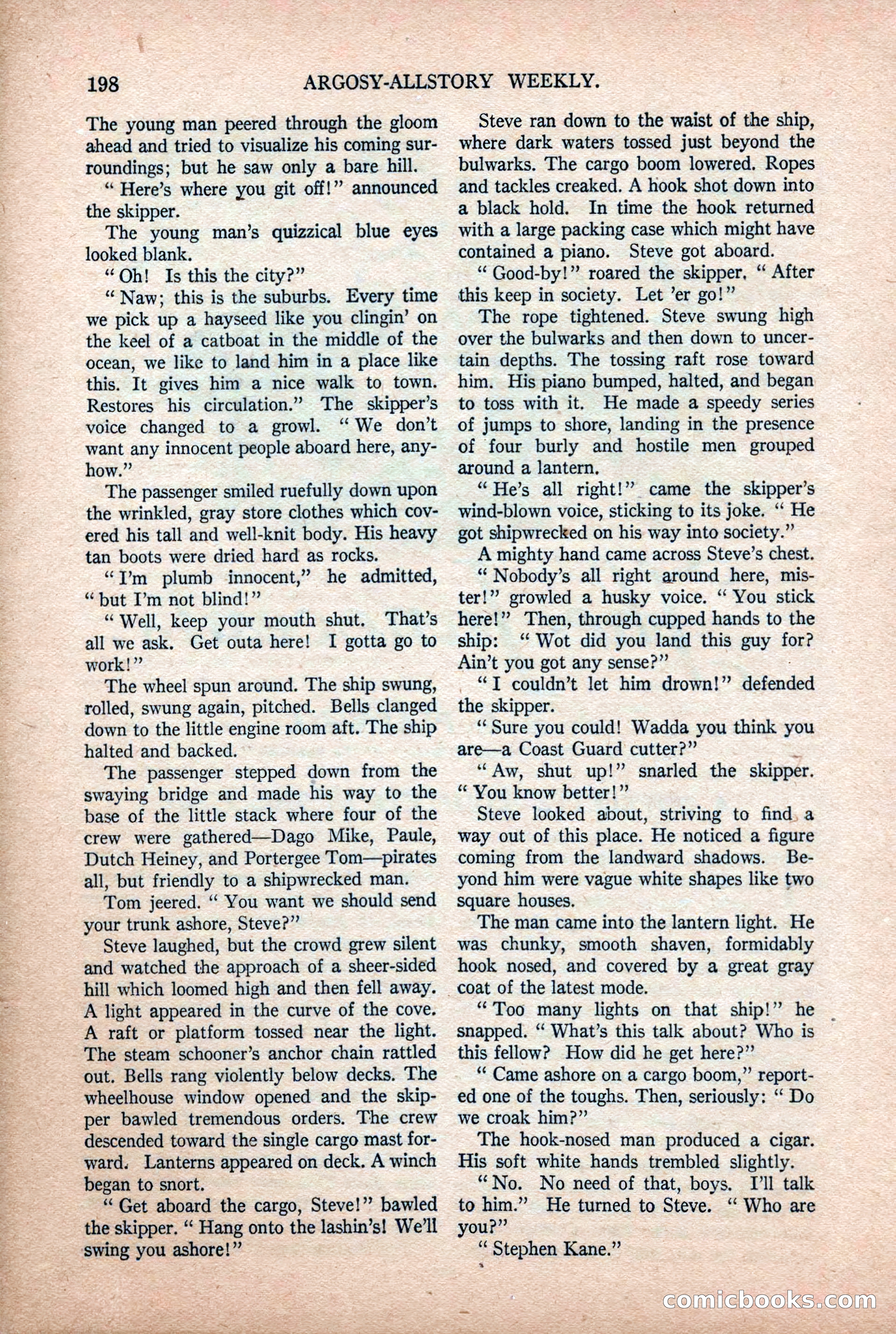 Argosy All-Story Weekly, July 11, 1925 — page 44 of 168