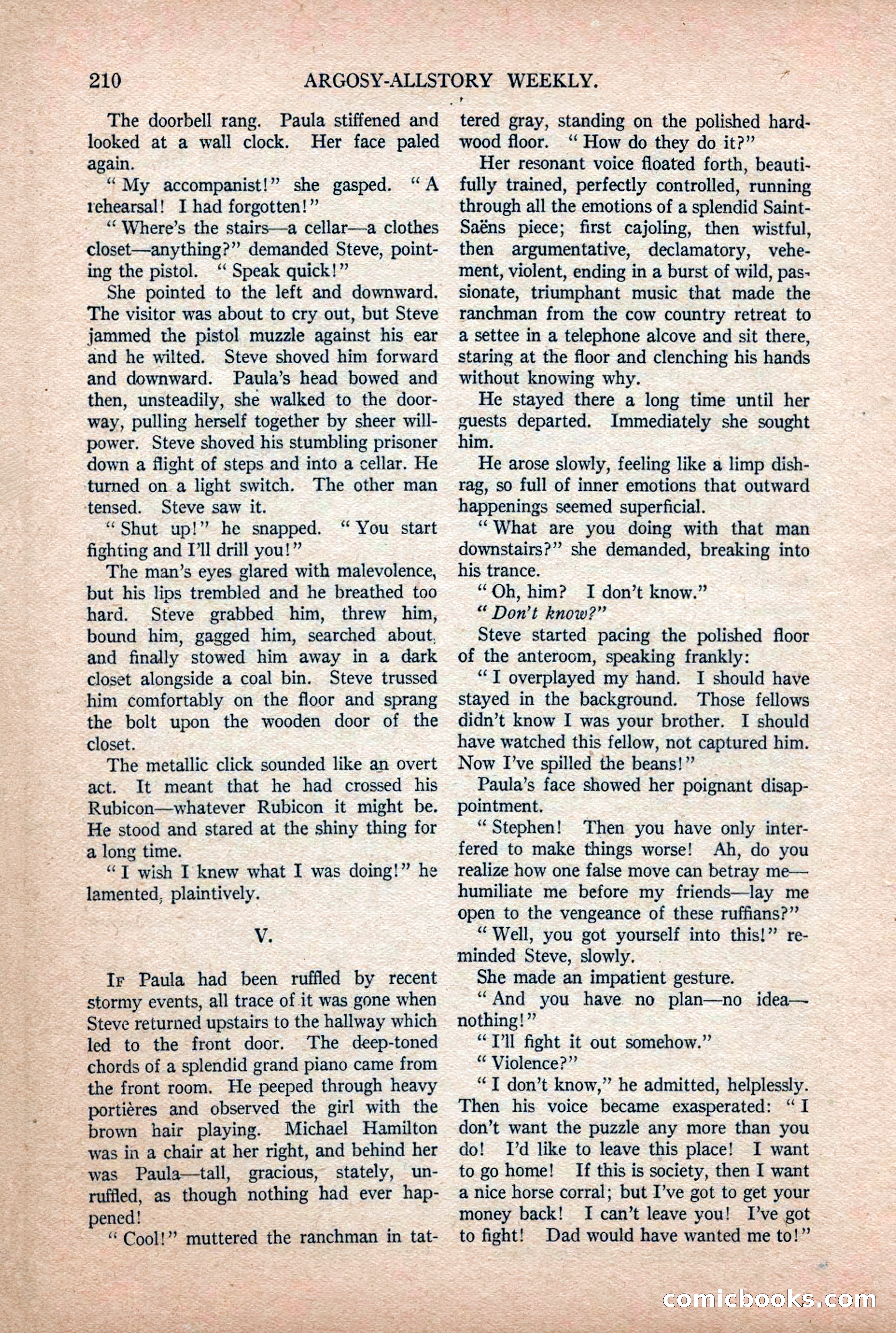 Argosy All-Story Weekly, July 11, 1925 — page 56 of 168