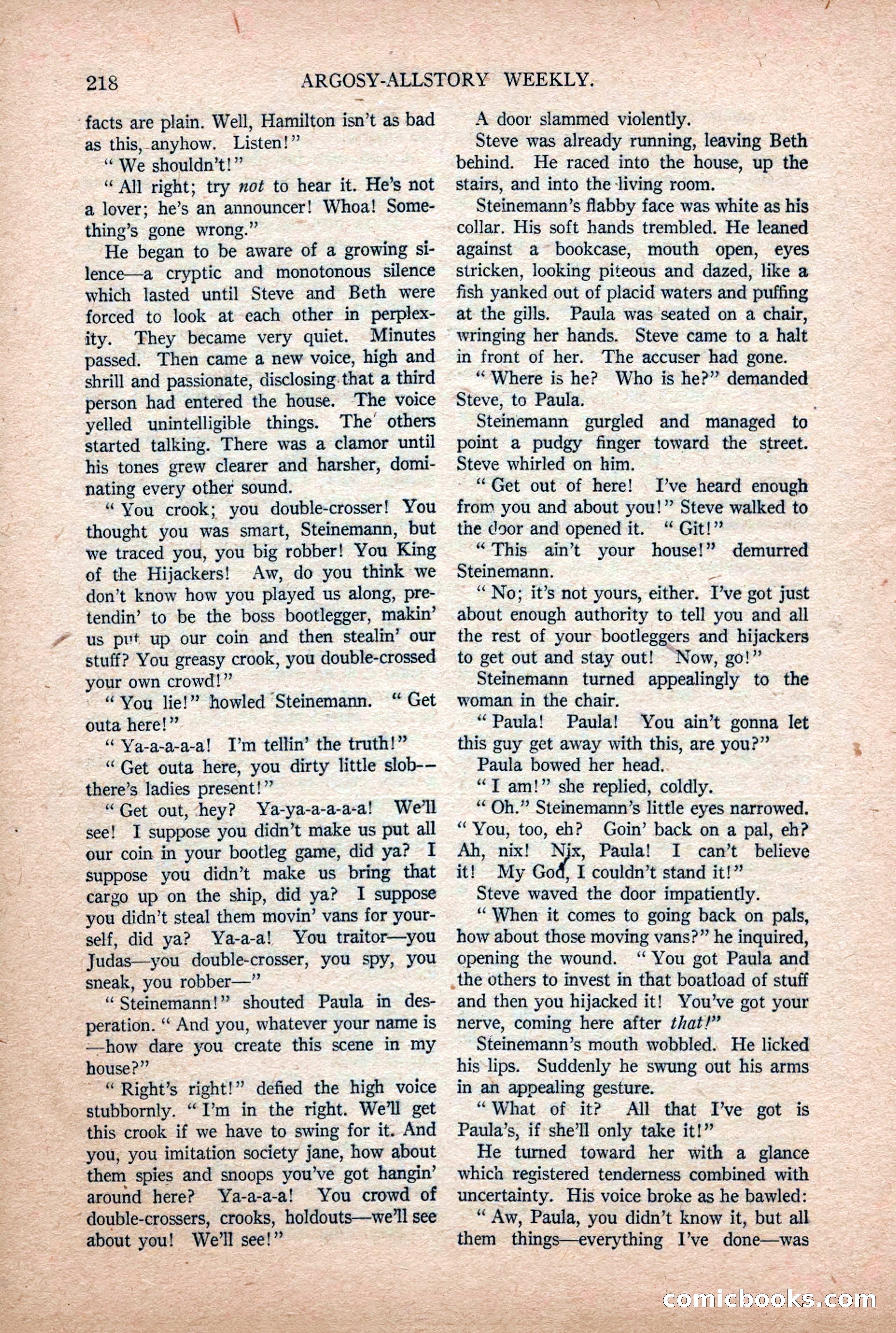 Argosy All-Story Weekly, July 11, 1925 — page 64 of 168