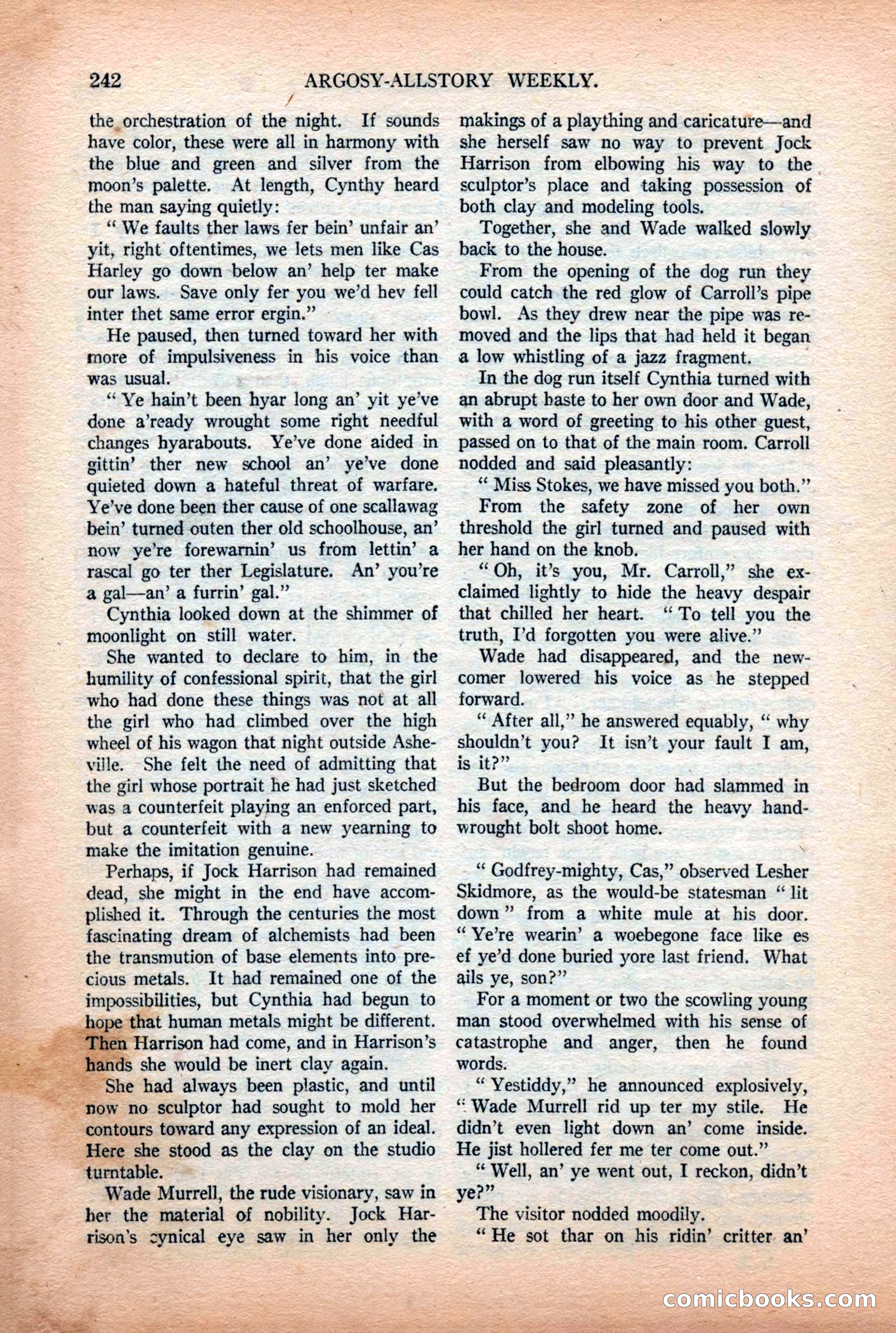 Argosy All-Story Weekly, July 11, 1925 — page 88 of 168