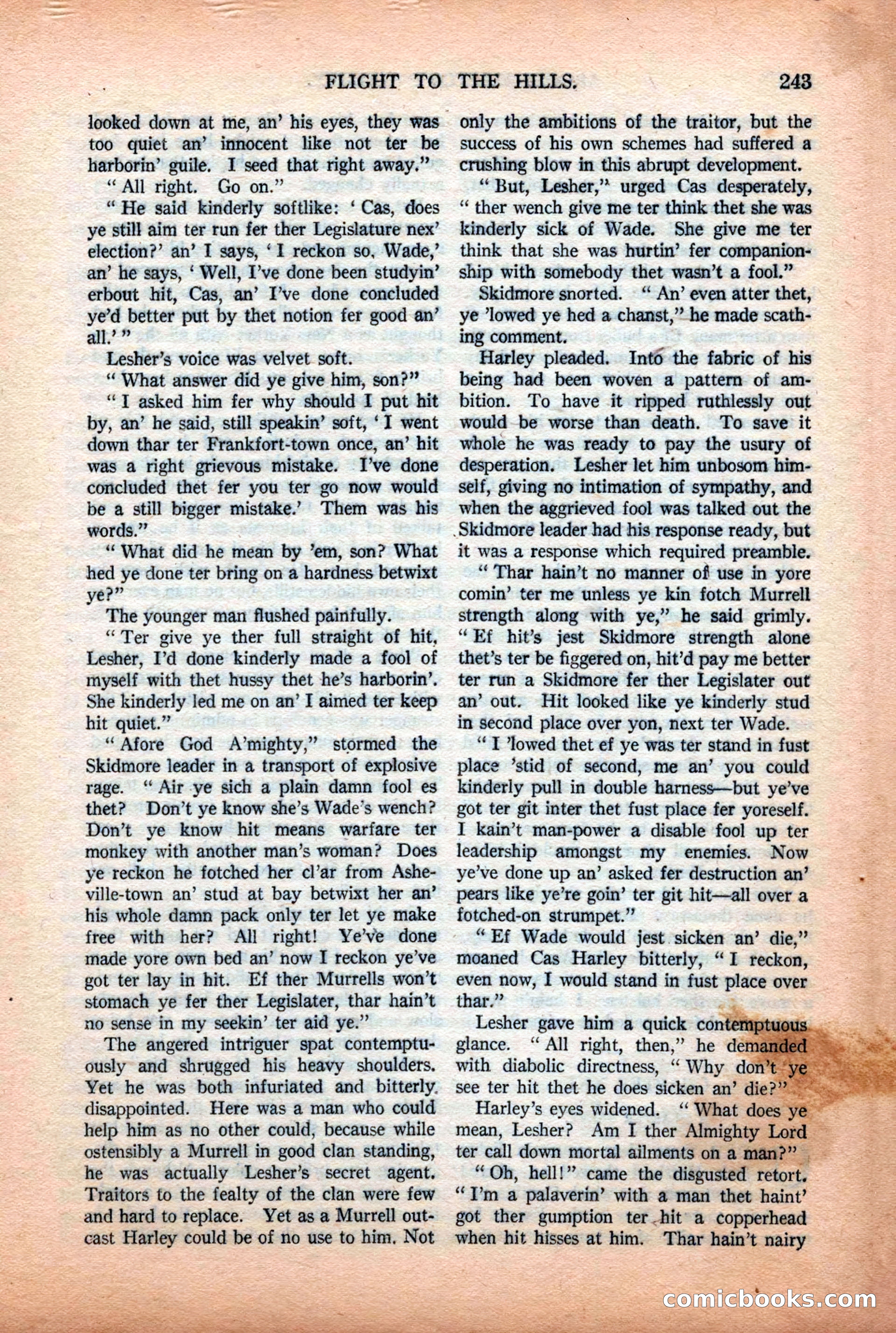 Argosy All-Story Weekly, July 11, 1925 — page 89 of 168