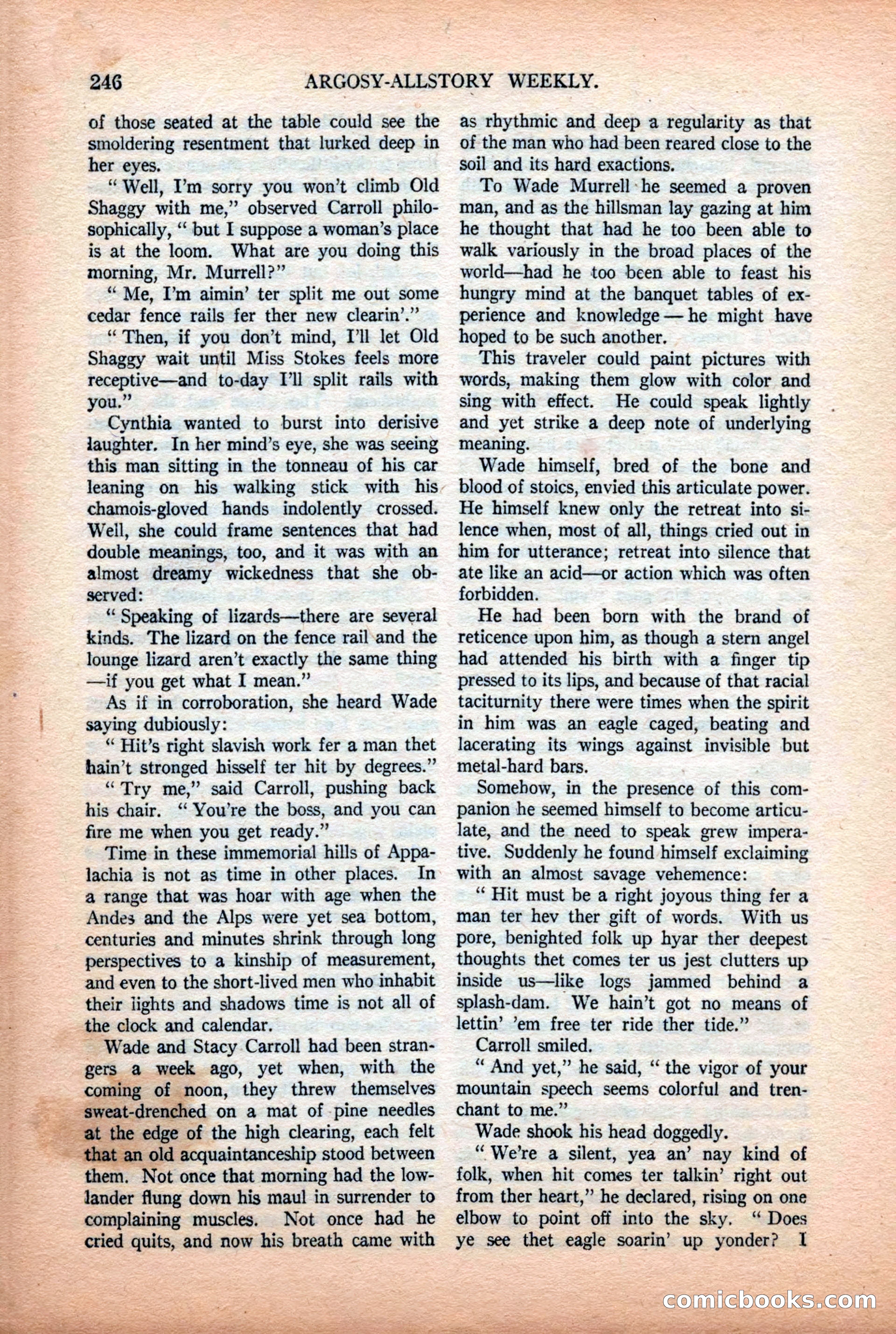 Argosy All-Story Weekly, July 11, 1925 — page 92 of 168