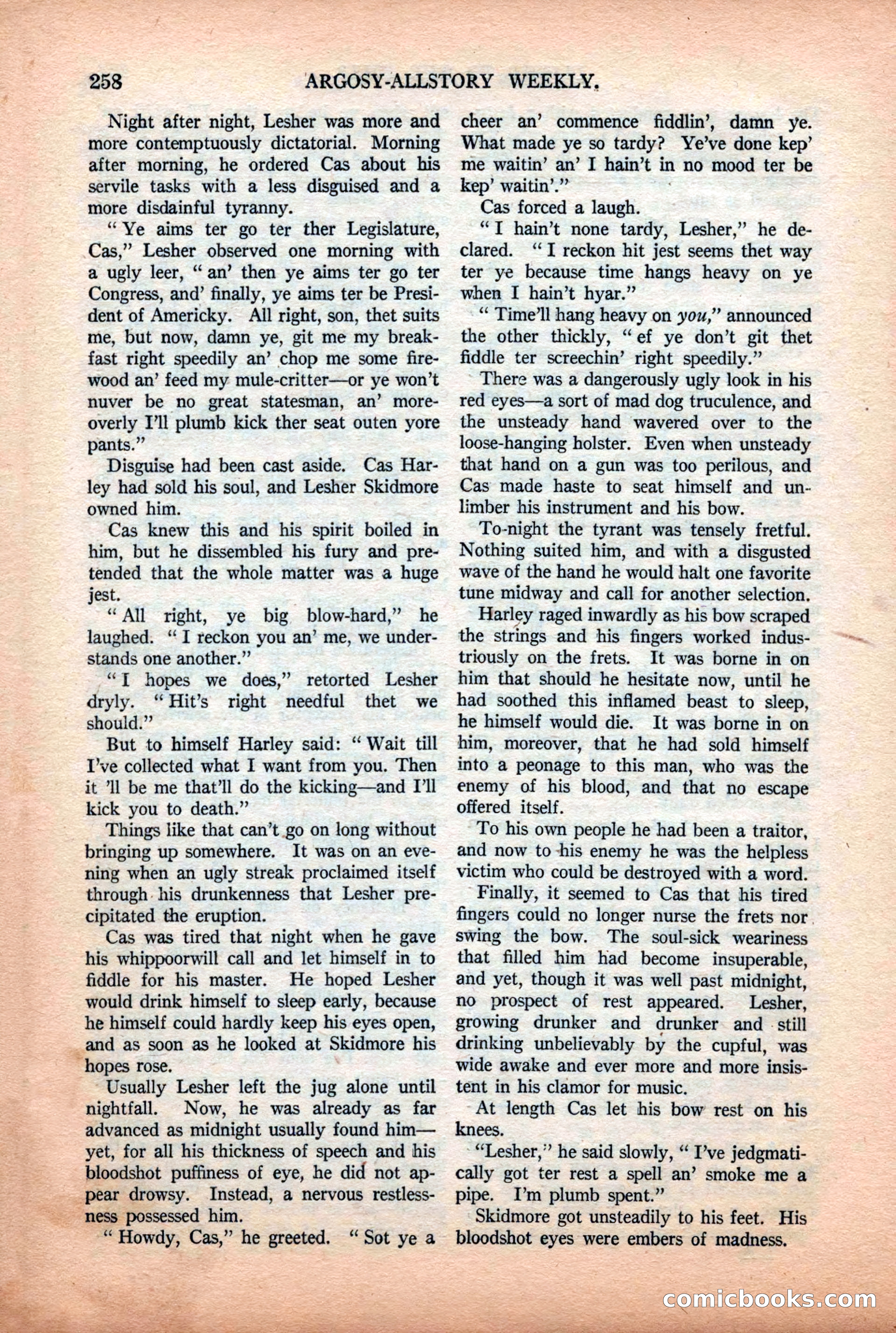 Argosy All-Story Weekly, July 11, 1925 — page 104 of 168