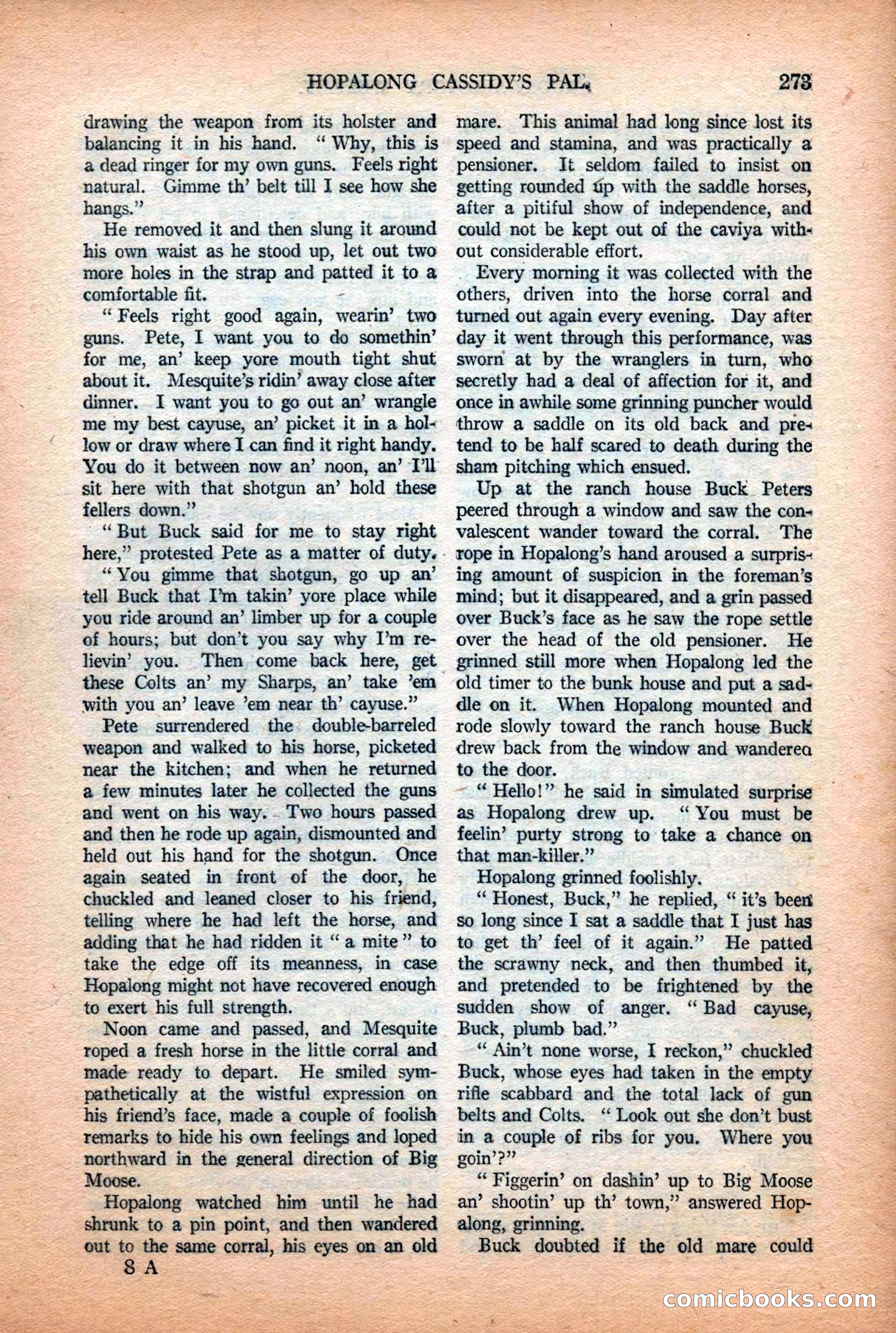 Argosy All-Story Weekly, July 11, 1925 — page 119 of 168