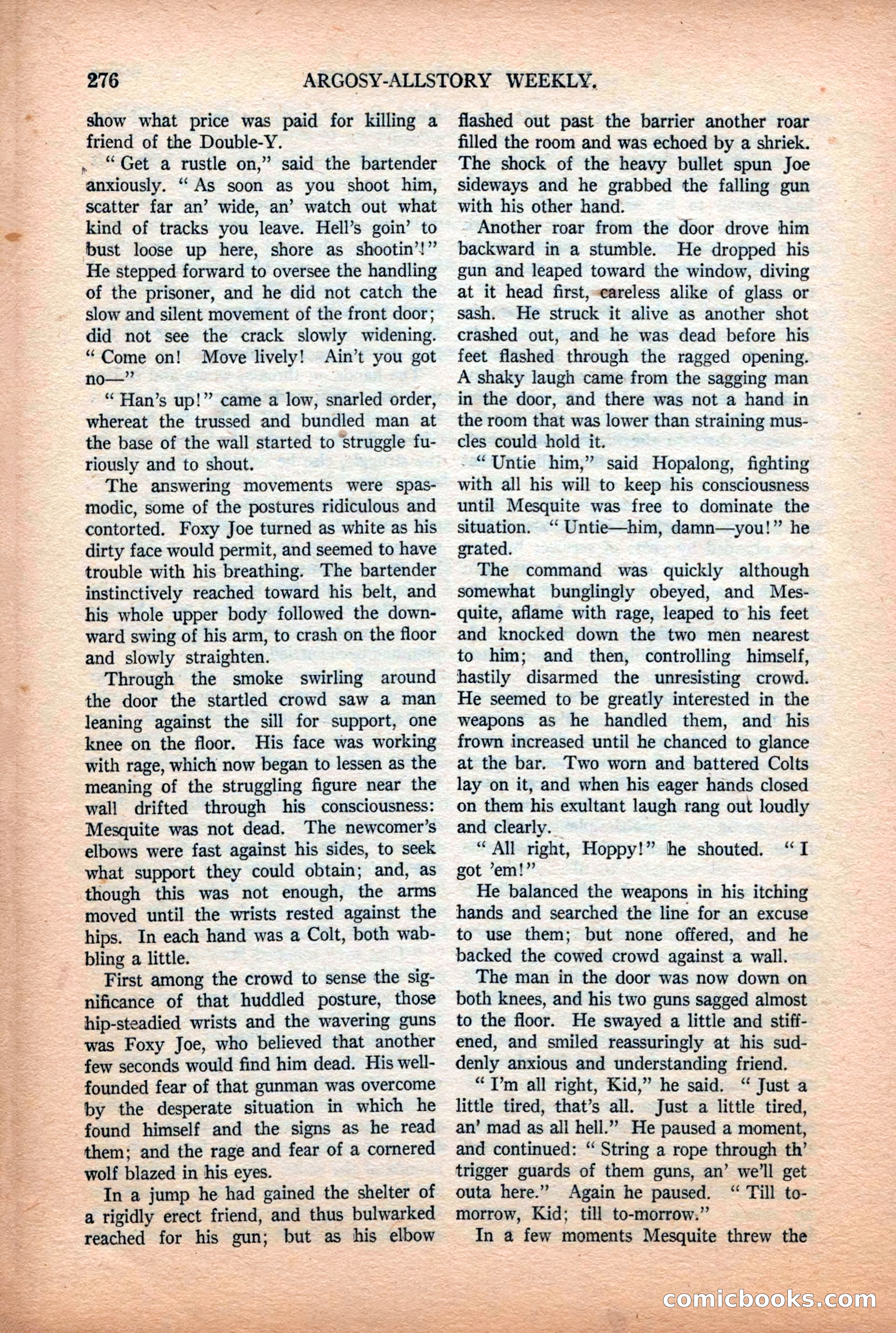 Argosy All-Story Weekly, July 11, 1925 — page 122 of 168