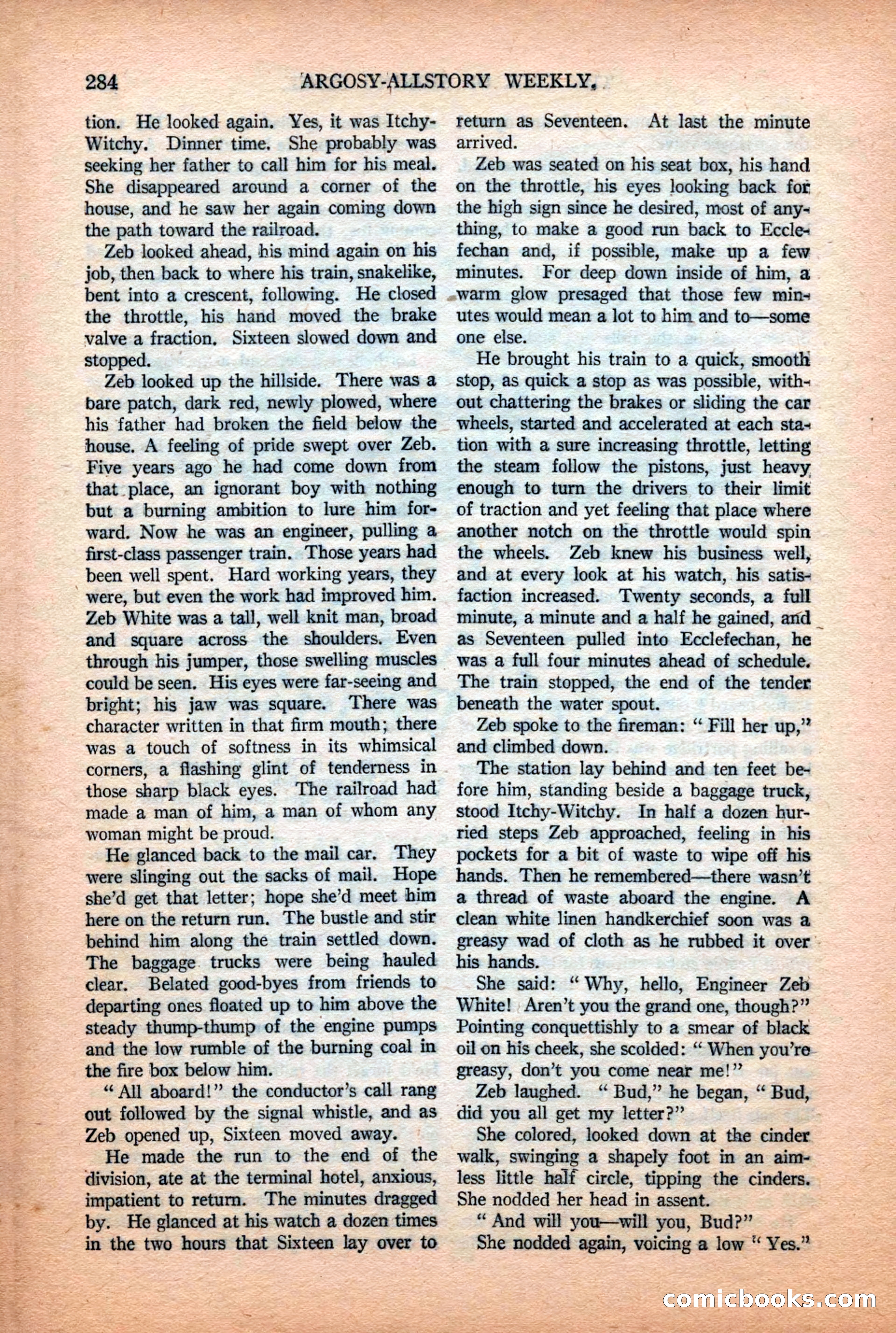 Argosy All-Story Weekly, July 11, 1925 — page 130 of 168