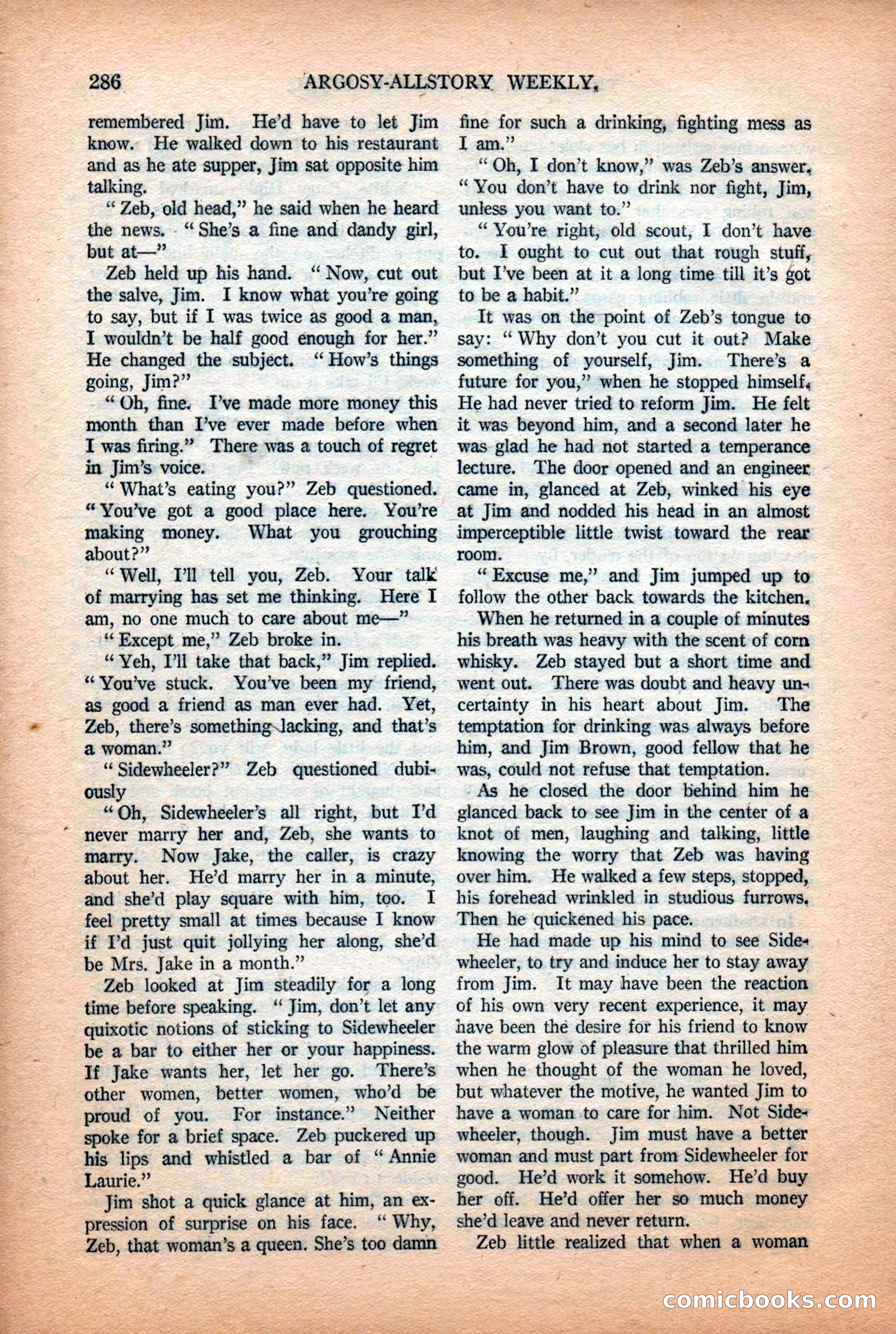 Argosy All-Story Weekly, July 11, 1925 — page 132 of 168